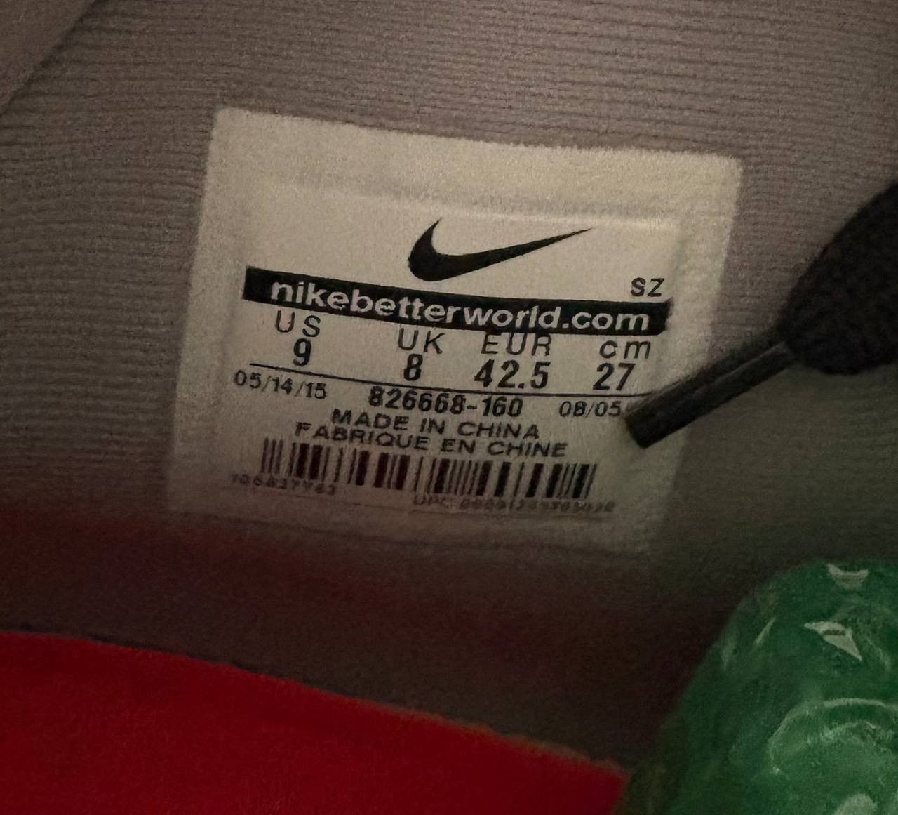 Nike × Undefeated Nike Undefeated Dunk Lux High White Infrared Size US 9 / EU 42 - 7 Thumbnail