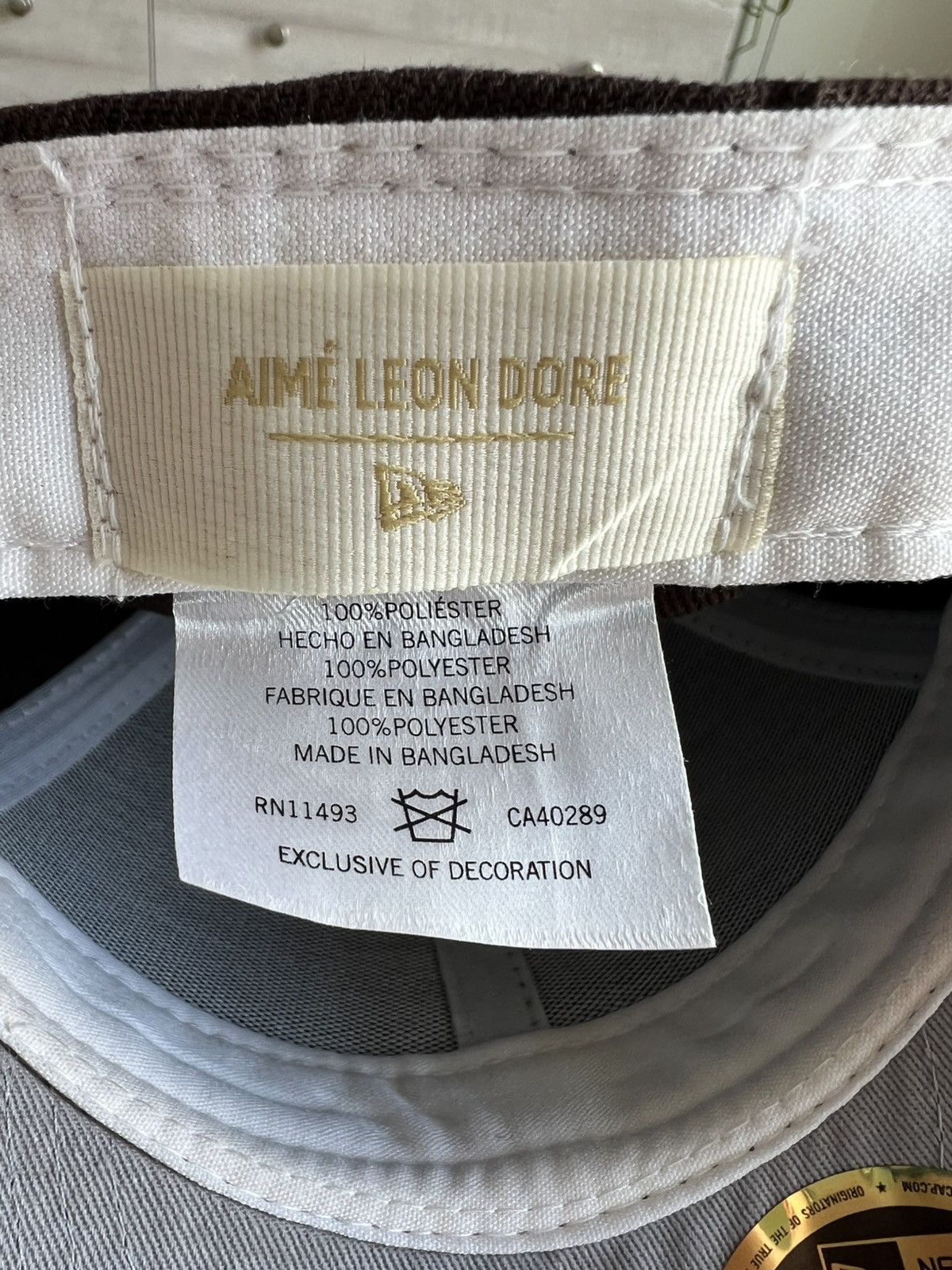 Aime Leon Dore Aimé Leon Dore / New Era Mets Hat “Coffee Bean” EXTRMLY RARE Size ONE SIZE - 9 Thumbnail