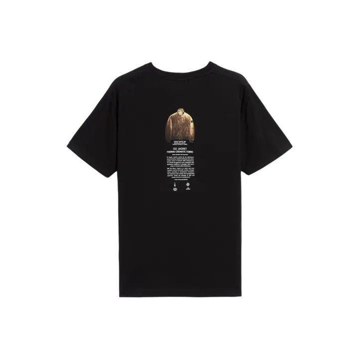 Stone Island Stone Island Black Cotton Logo Print TShirt -2506 Size US L / EU 52-54 / 3 - 1 Thumbnail