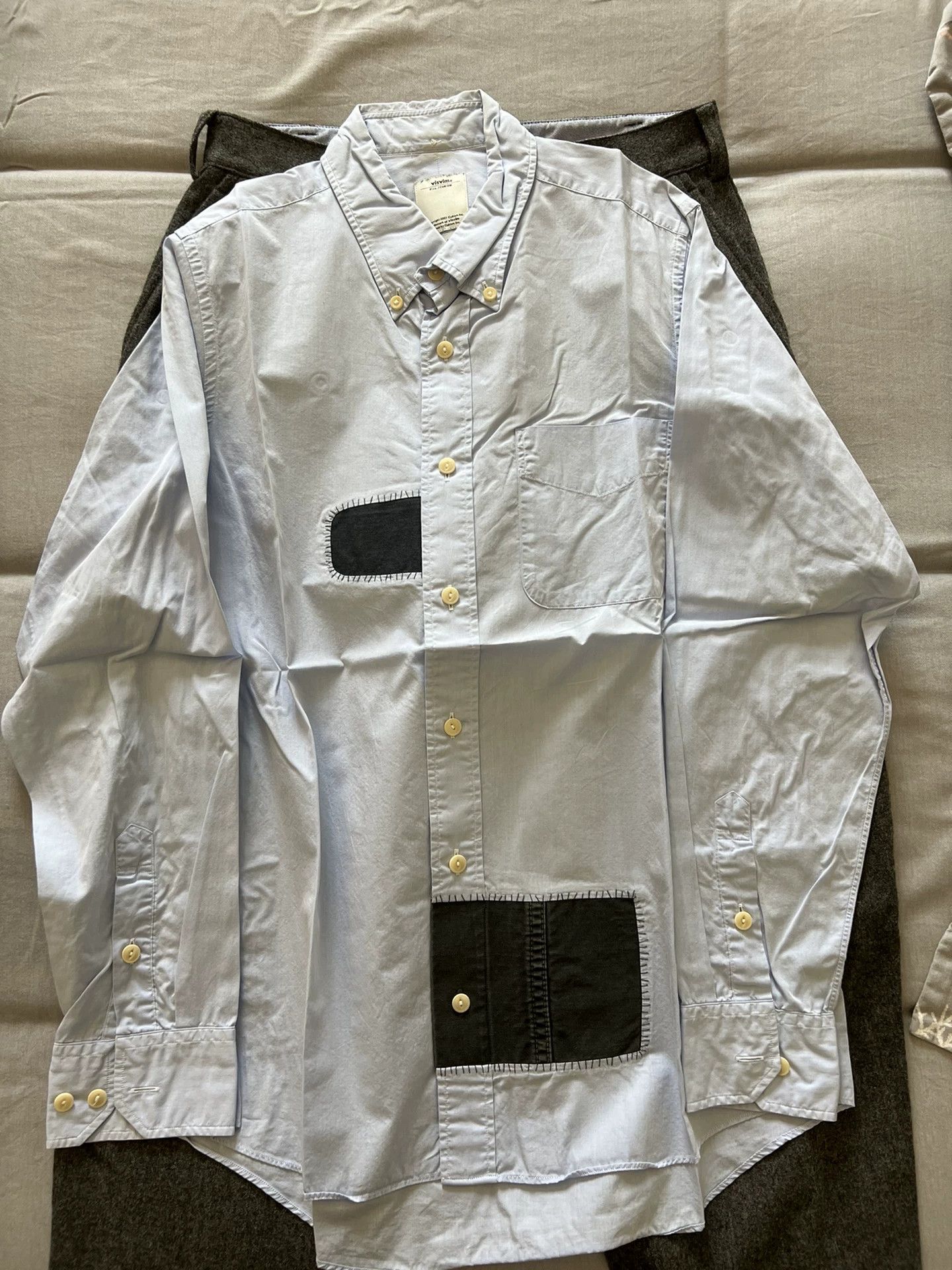 Visvim 15aw Visvim V+V Fatigues B.D. Shirt L/S Size US M / EU 48-50 / 2 - 1 Thumbnail