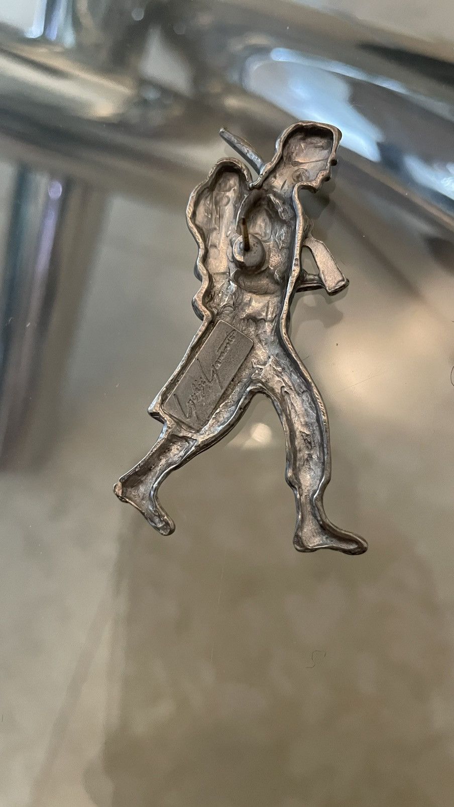 Yohji Yamamoto 1980’ Yohji Yamamoto Brass Brooch Size ONE SIZE - 4 Thumbnail