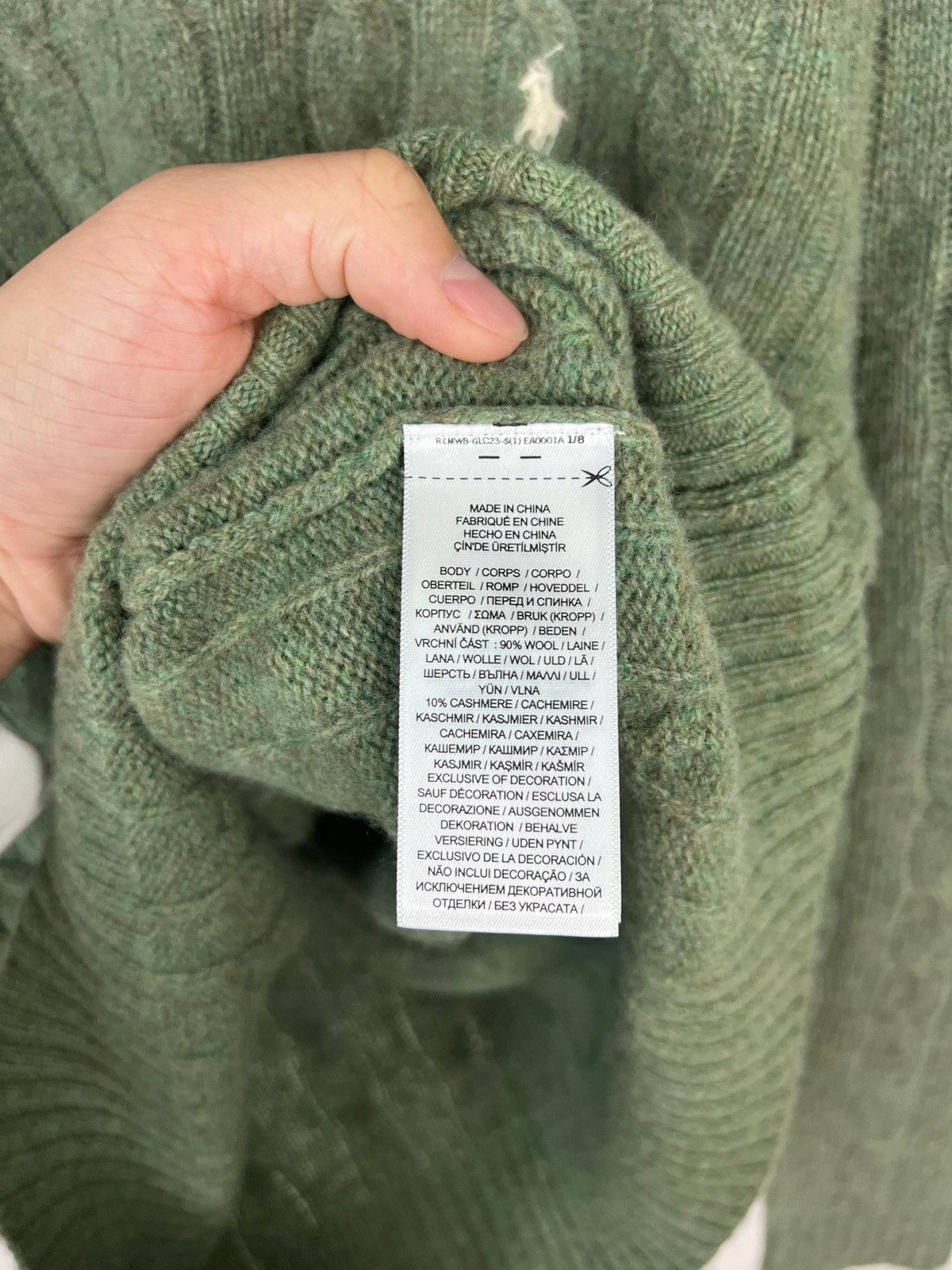 Polo Ralph Lauren Polo Ralph Lauren luxury wool sweater woman size M Size US M / EU 48-50 / 2 - 5 Thumbnail