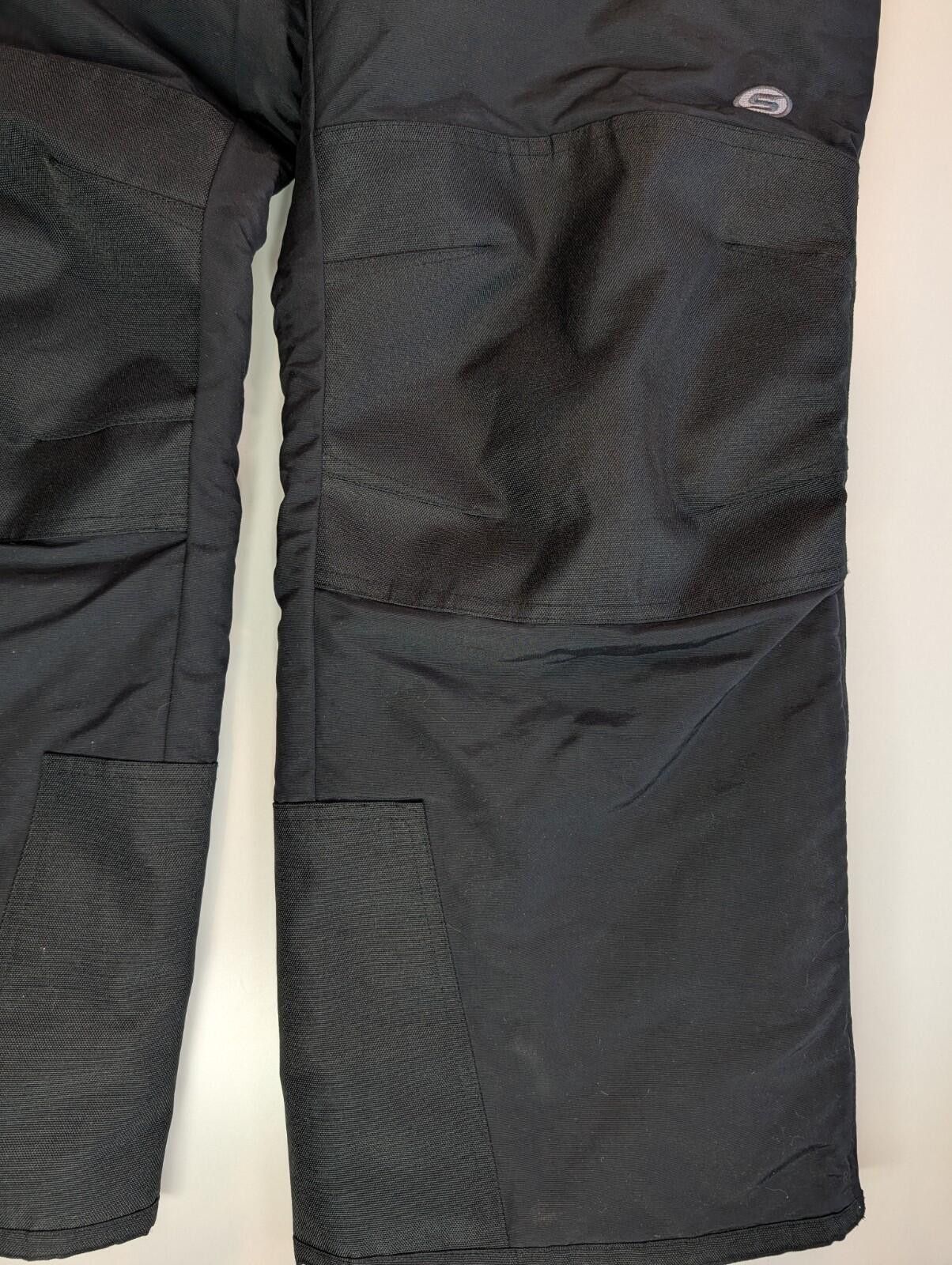 The Unbranded Brand Vintage Slalom Women's XL Black Snow Pants Ski Bibs EUC Size ONE SIZE - 5 Thumbnail