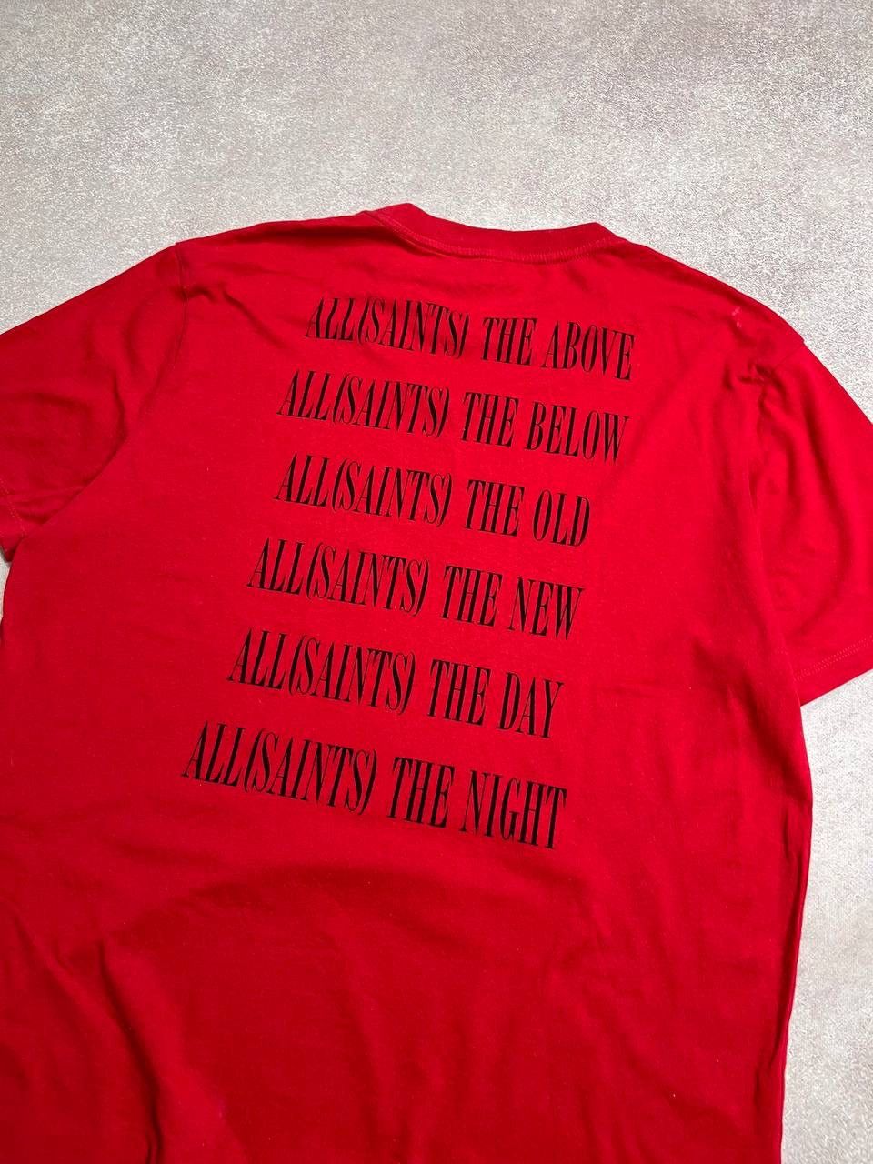 Allsaints × Vintage Vintage Allsaints Back Logo Boxy T-shirt M Size US M / EU 48-50 / 2 - 6 Thumbnail