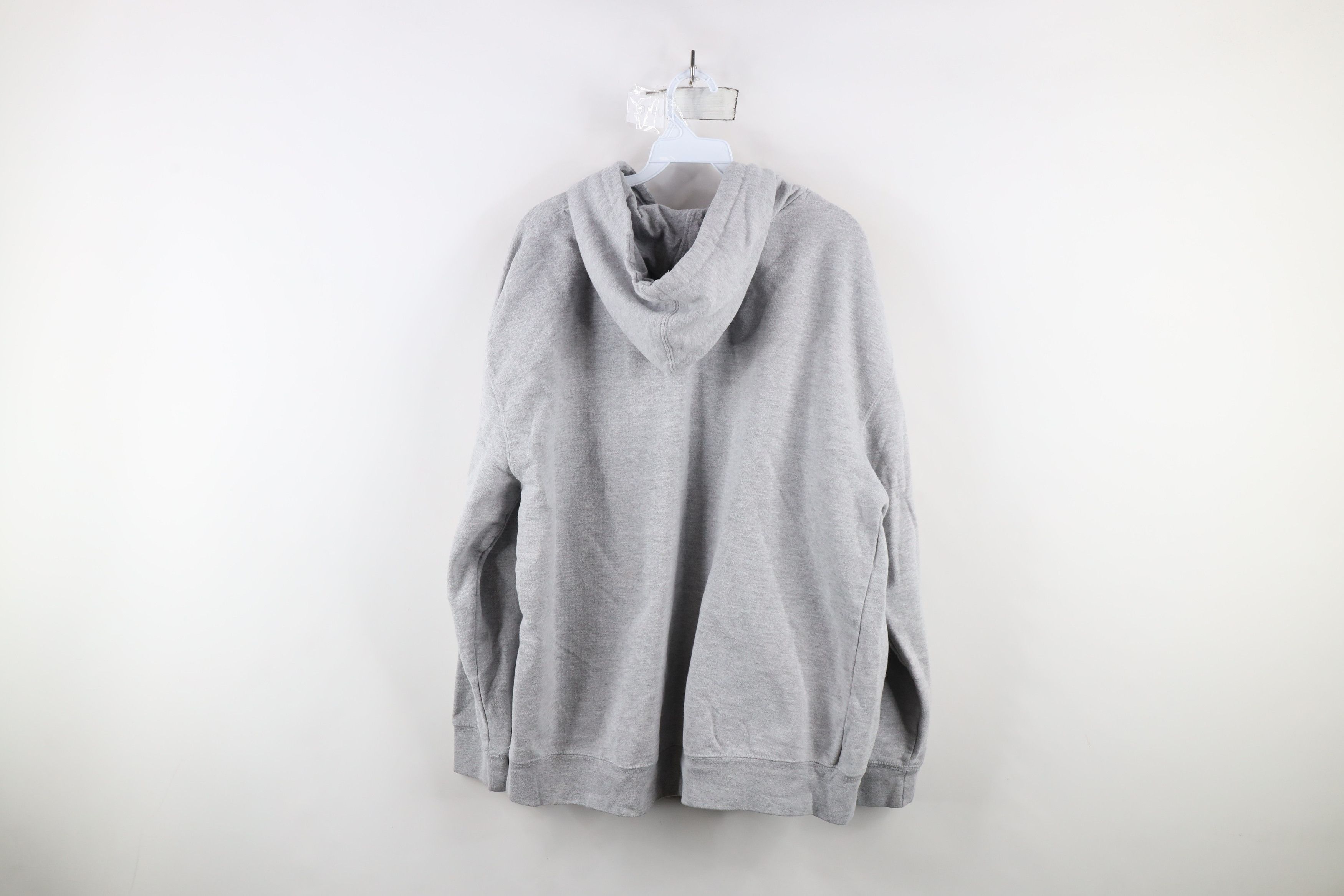 Vintage Vintage 90s Michigan State University Hoodie Sweatshirt Gray Size US XL / EU 56 / 4 - 10 Thumbnail