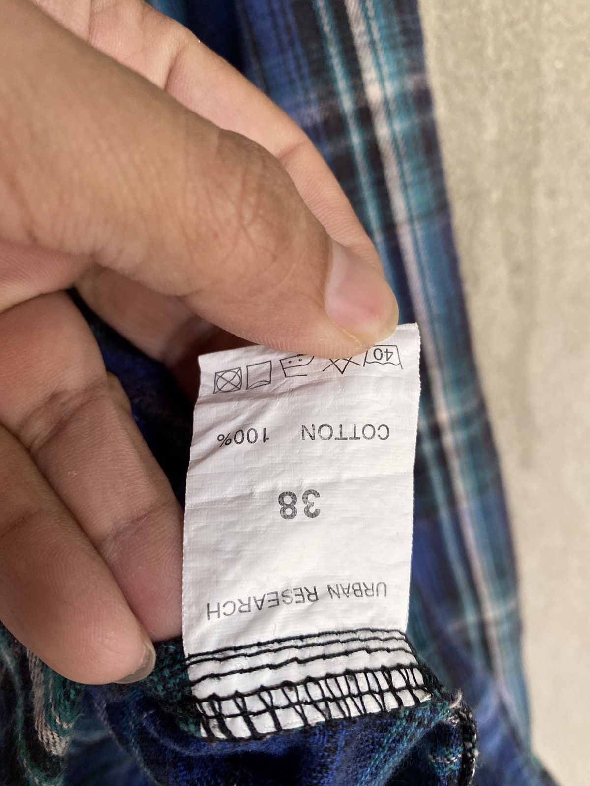 URBAN RESEARCH DOORS Urban Research Multipocket Plaid Tartan Flannel Shirt Size US M / EU 48-50 / 2 - 5 Thumbnail