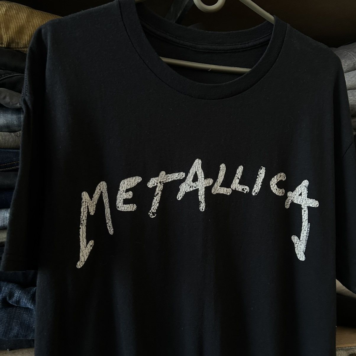 Band Tees Vintage Metallica Wuz Here big logo rock band tee Size US M / EU 48-50 / 2 - 3 Thumbnail