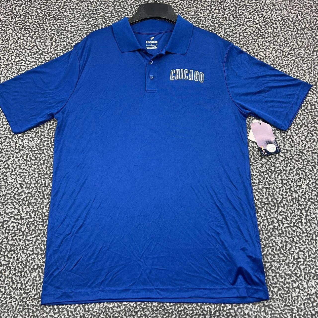 Other Chicago Cubs Polo Shirt Men Fanatics Short Sleeve Collared L Size US L / EU 52-54 / 3 - 1 Thumbnail