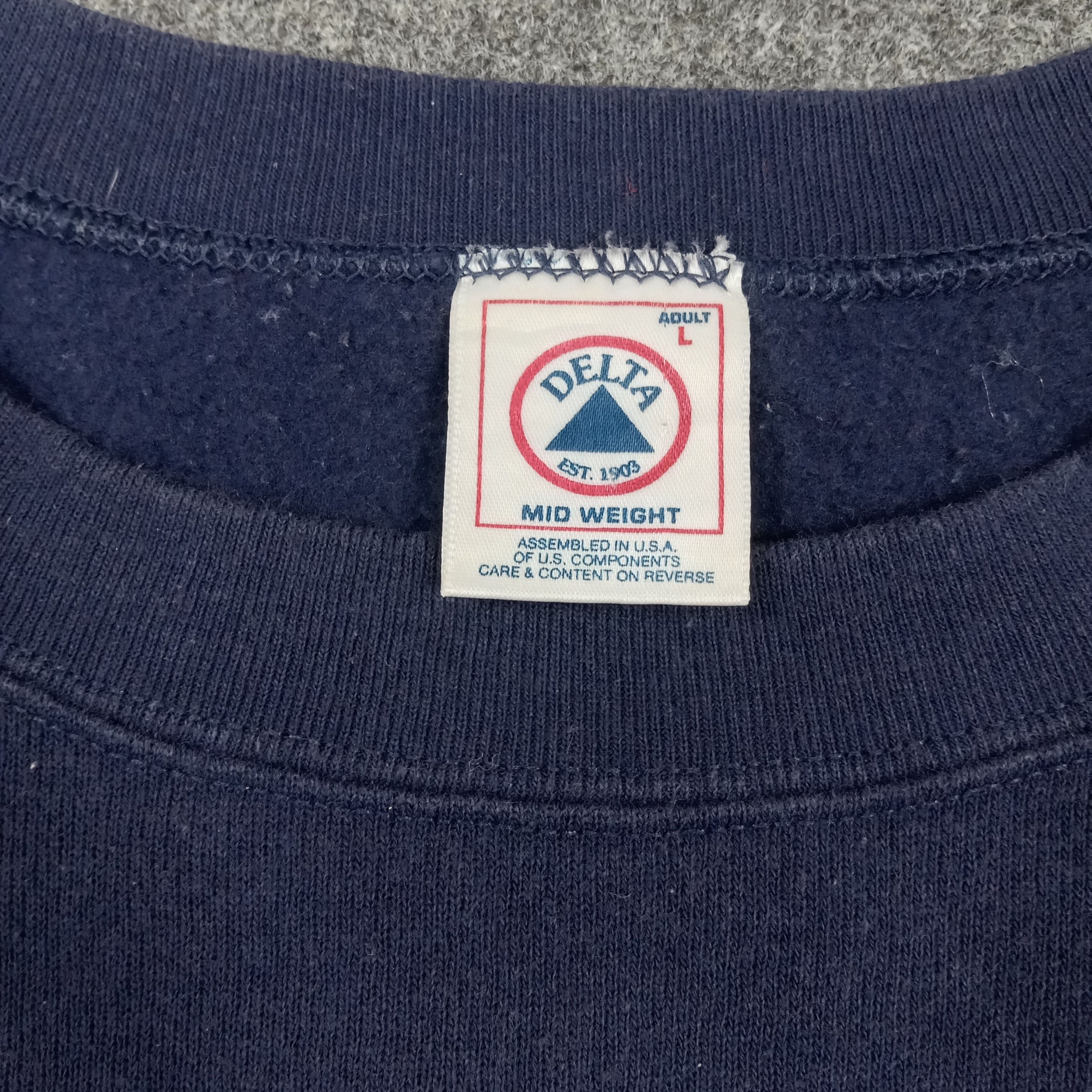 Delta 90's Louisville Kentucky USA Sweatshirt Retro C286N5 Size US L / EU 52-54 / 3 - 3 Thumbnail