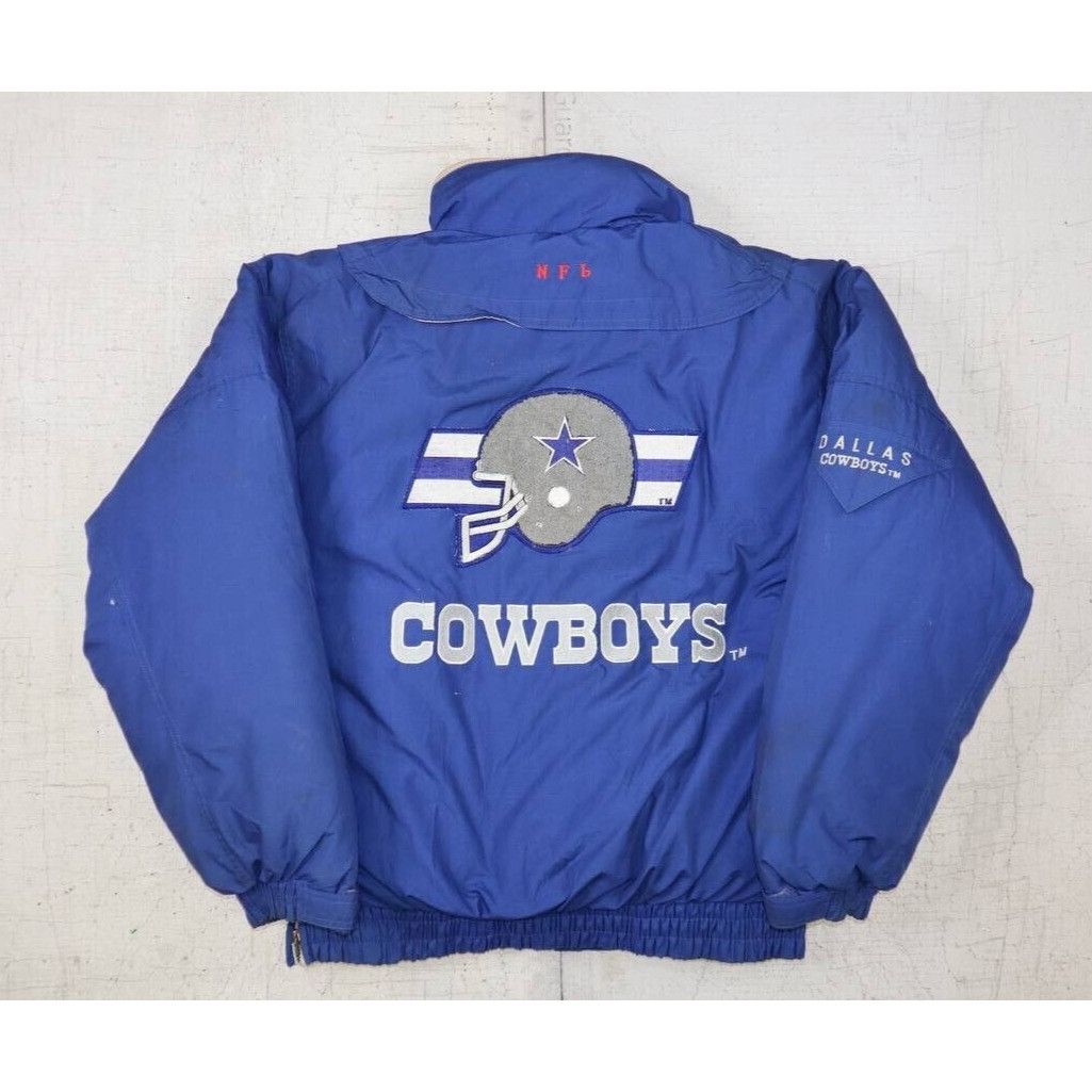 Triple F.A.T. Goose Vintage 90s Dallas Cowboys NFL Jacket Triple Fat Goose Down Size US L / EU 52-54 / 3 - 4 Thumbnail