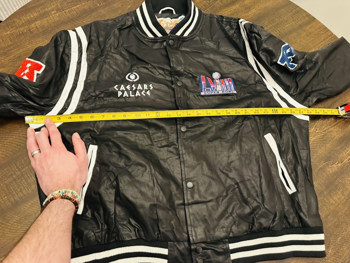 Jeff Hamilton Jeff Hamilton Superbowl LVlll Men’s Embroidered Jacket-2XL Size US XXL / EU 58 / 5 - 7 Thumbnail