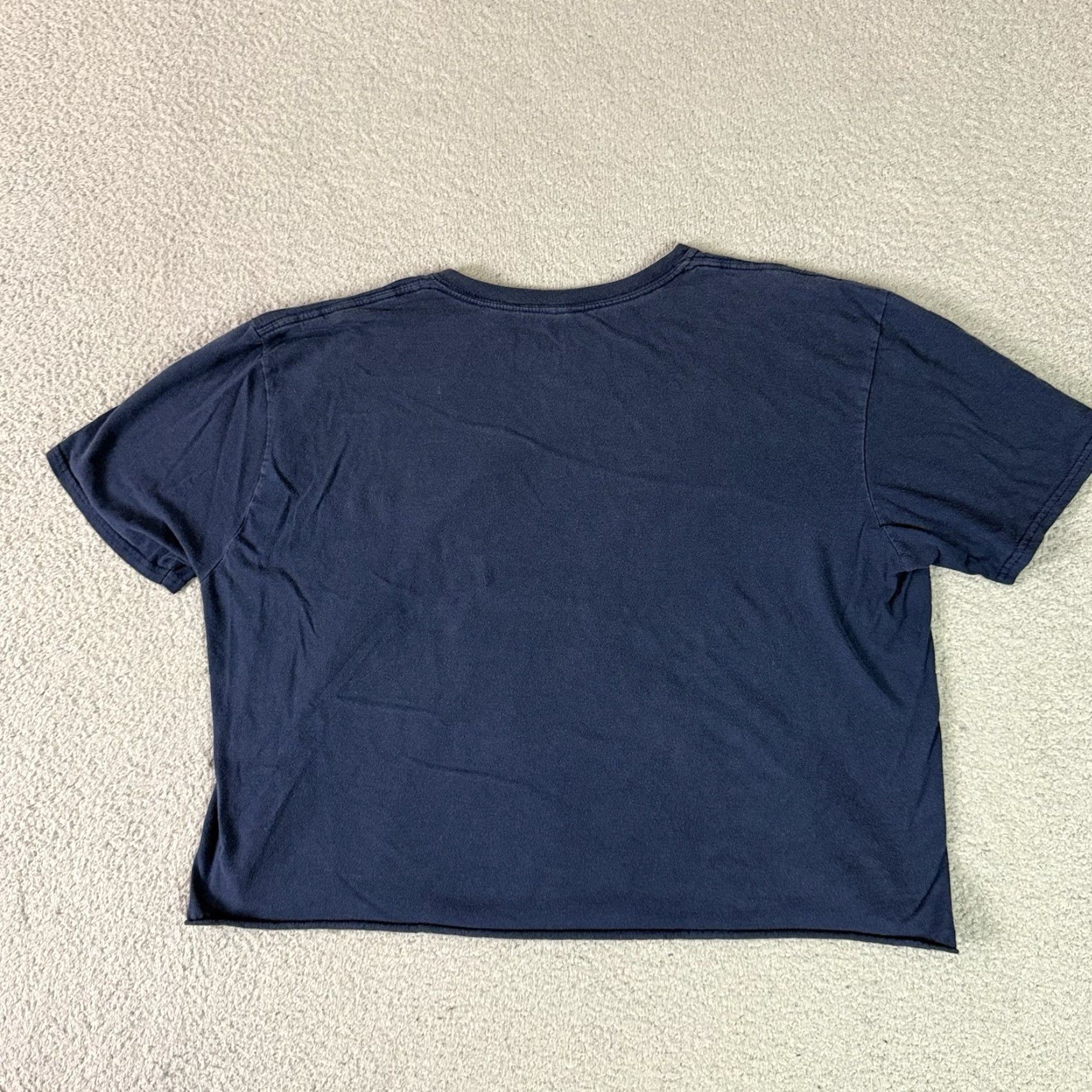 RHODE Steven Rhodes T Shirt Adult XL Blue Pyrokinesis For Beginners Cropped Goth Dark Vintage Retro Shirt Unisex Adults XL Blue Graphic Print Mens Womens Size US XL / EU 56 / 4 - 5 Thumbnail