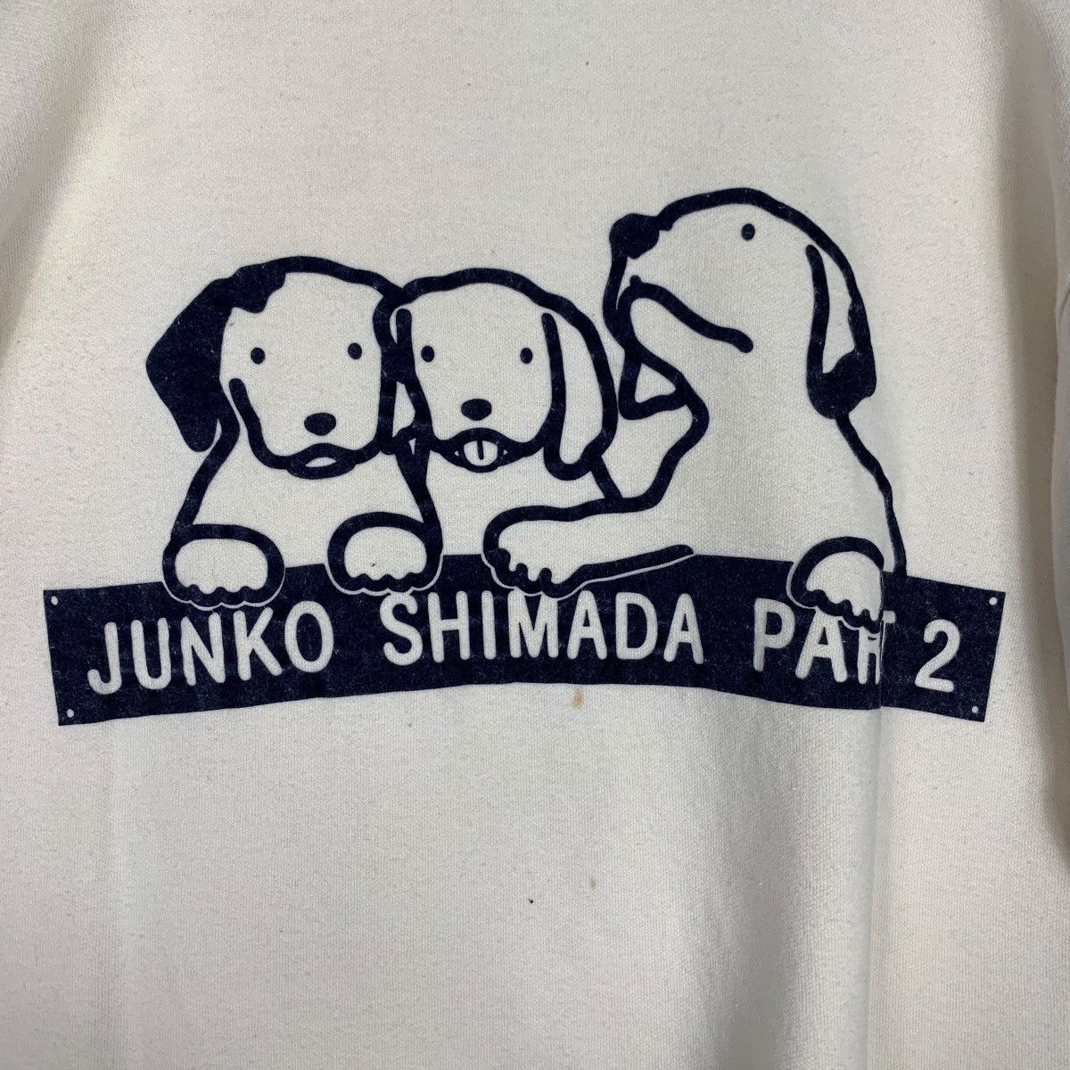 Junko Shimada JUNKO SHIMADA PART 2 Puppies Big Logo Sweater #0443-C20 Size US M / EU 48-50 / 2 - 10 Thumbnail