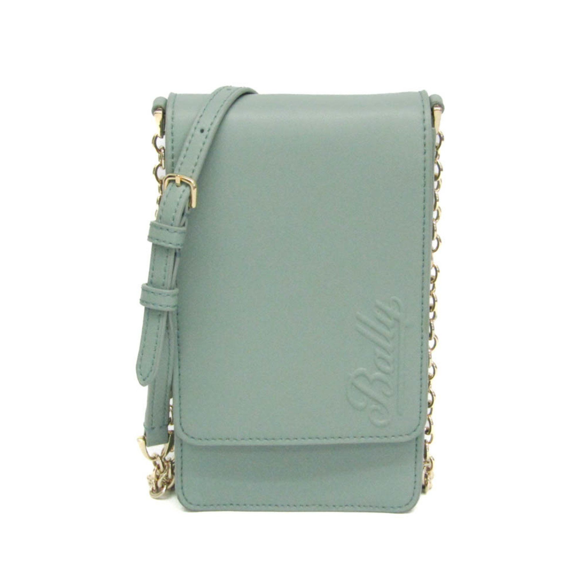 Bally Bally LHOREN.O Women's Leather Shoulder Bag Green Size ONE SIZE - 1 Thumbnail