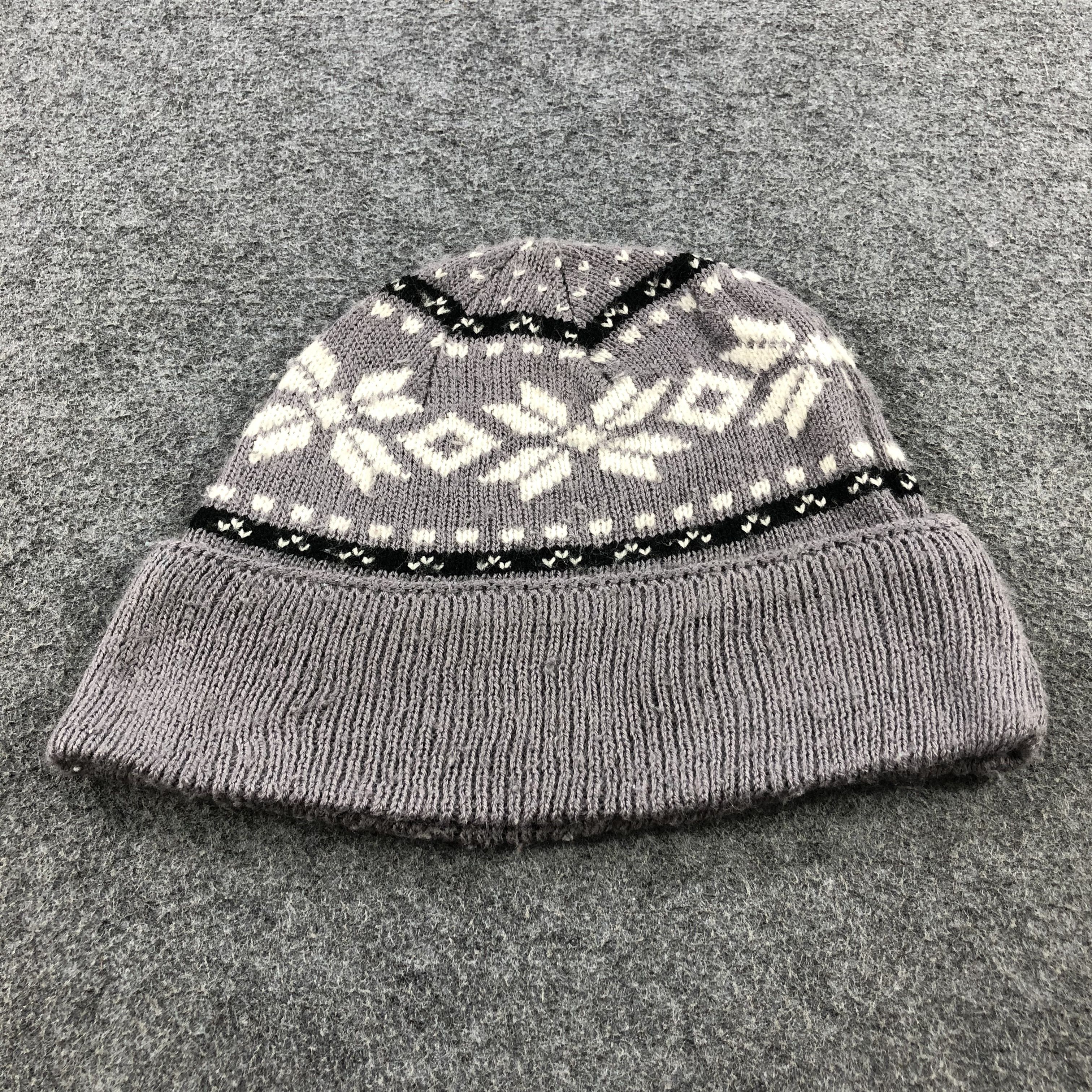 Vintage Unknown Fair Isle Fisherman Beanie Snowcap Snow Hat B84 Size ONE SIZE - 1 Thumbnail