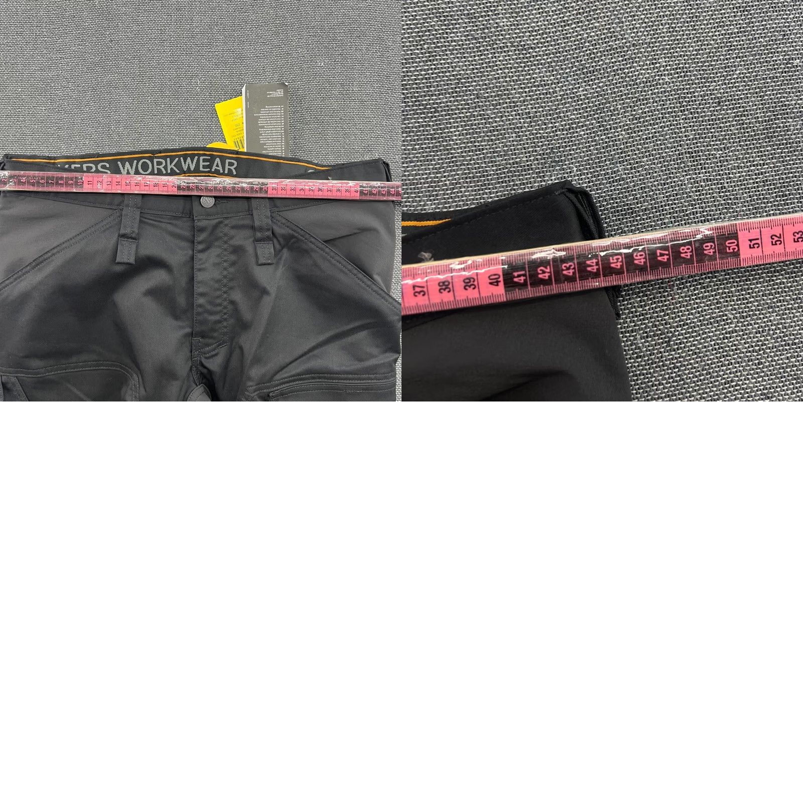 Kickers Snickers Pants 50 Black Allround Stretch Work Mens Size Trousers Knee Guard Cordura Size US 34 / EU 50 - 8 Thumbnail