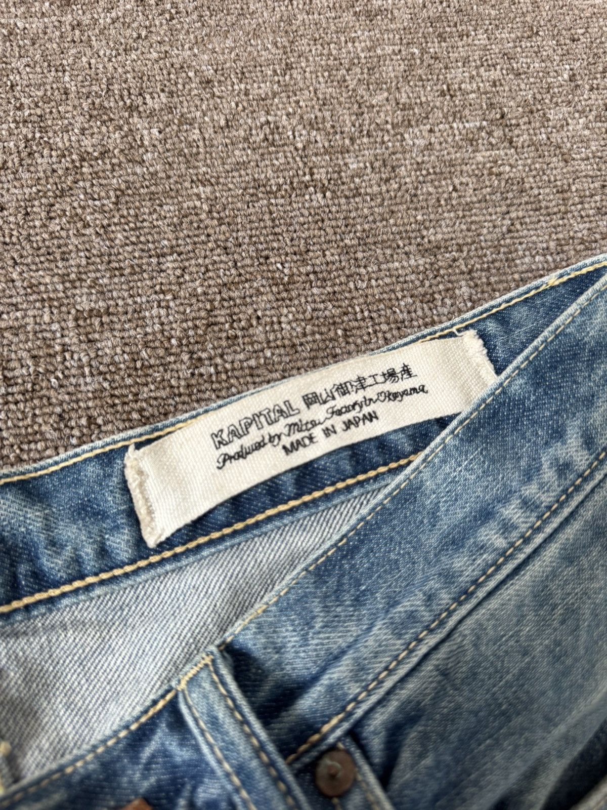 Kapital Kapital Gemstone Denim Pants Size US 32 / EU 48 - 4 Thumbnail