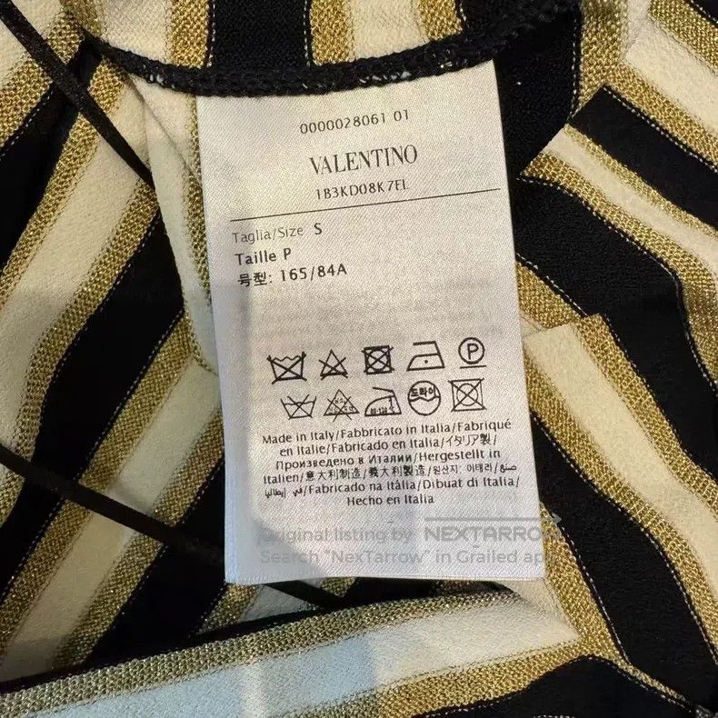 Valentino Valentino Knitted striped dress Size S / US 4 / IT 40 - 5 Thumbnail