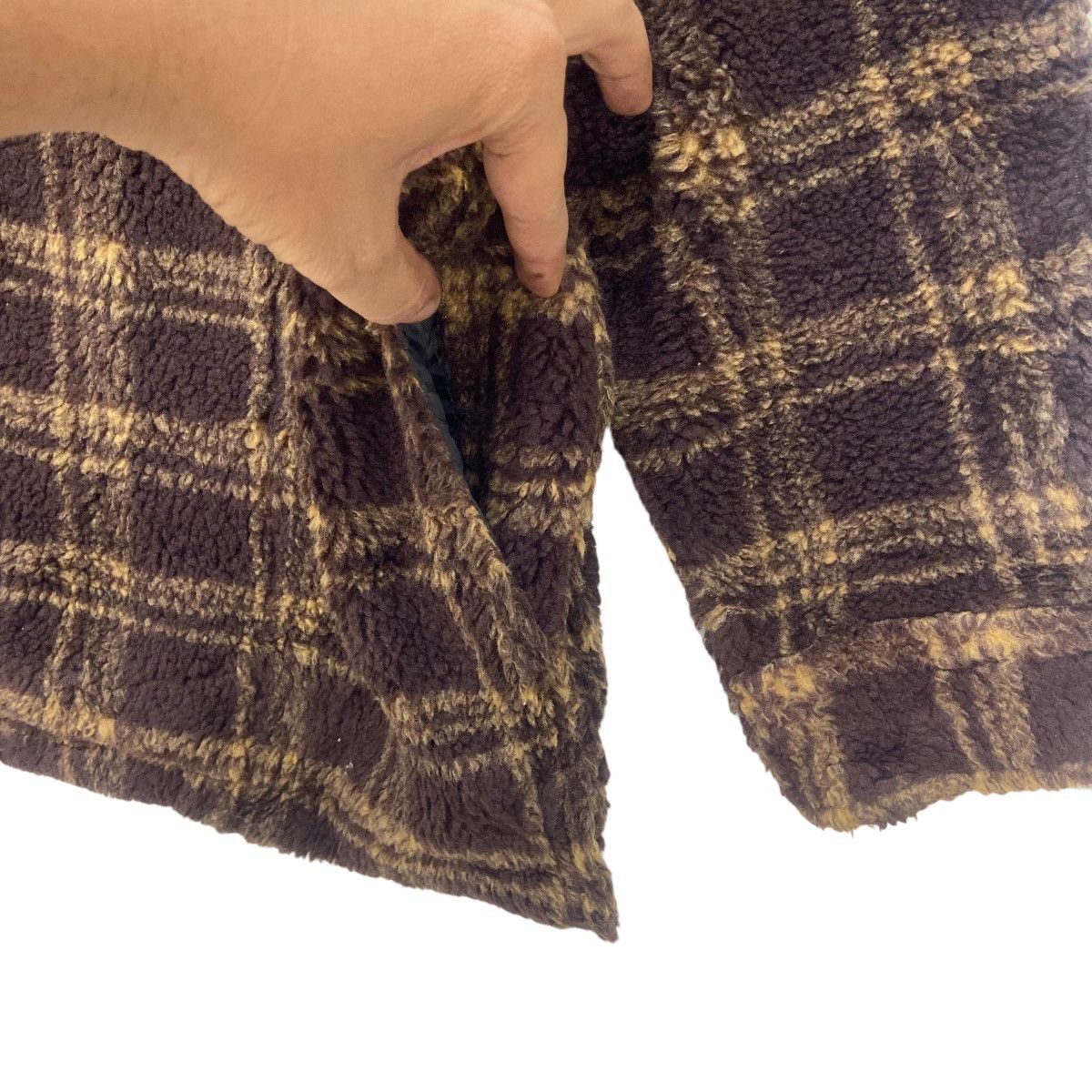 Maui and Sons Maui And Sons Check Fleece Sherpa Jacket Size US S / EU 44-46 / 1 - 6 Thumbnail