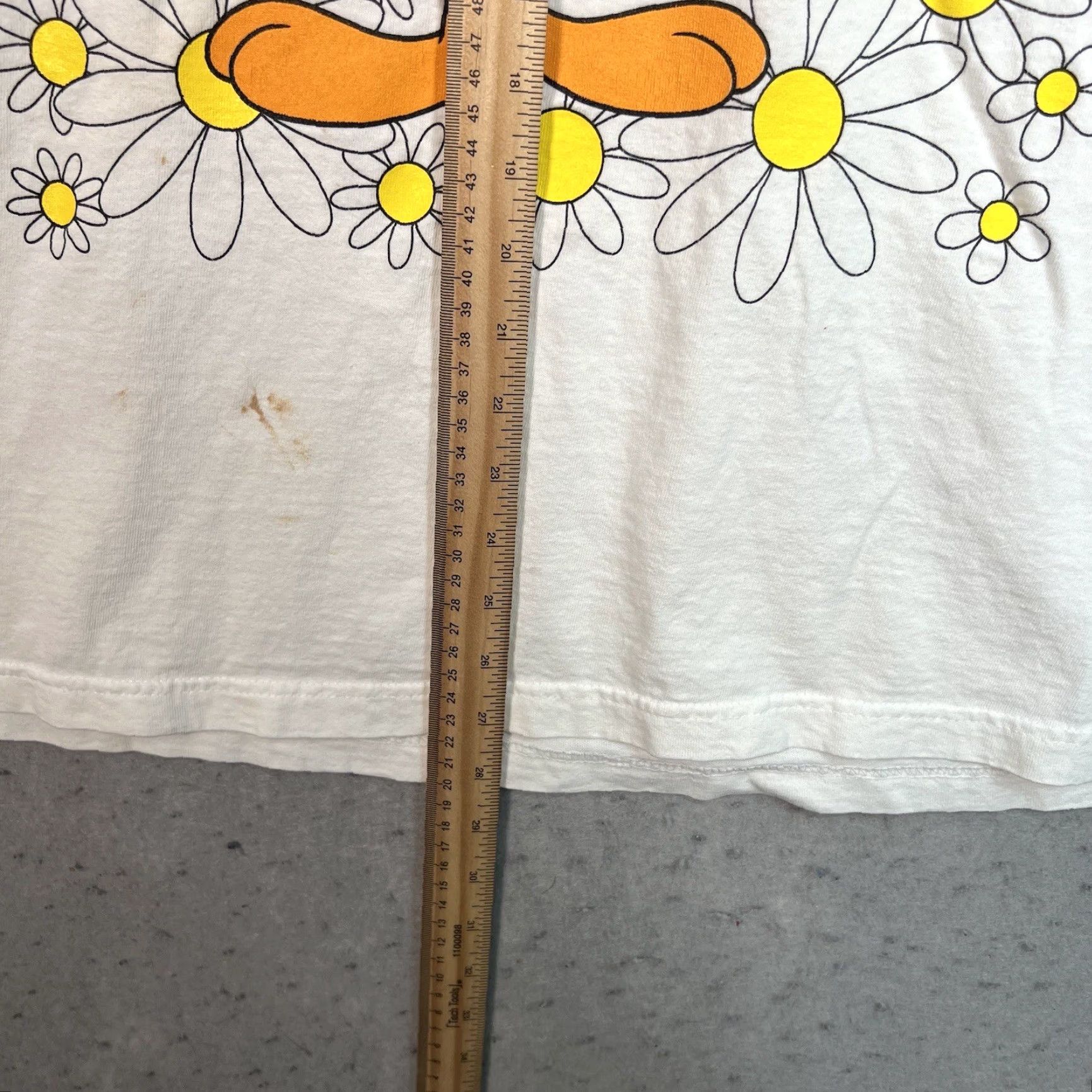 Vintage VINTAGE Looney Tunes Tweety Bird Tank Top Shirt Womens One Size White 90s Concert Theme Mens/Womens Size ONE SIZE - 3 Thumbnail