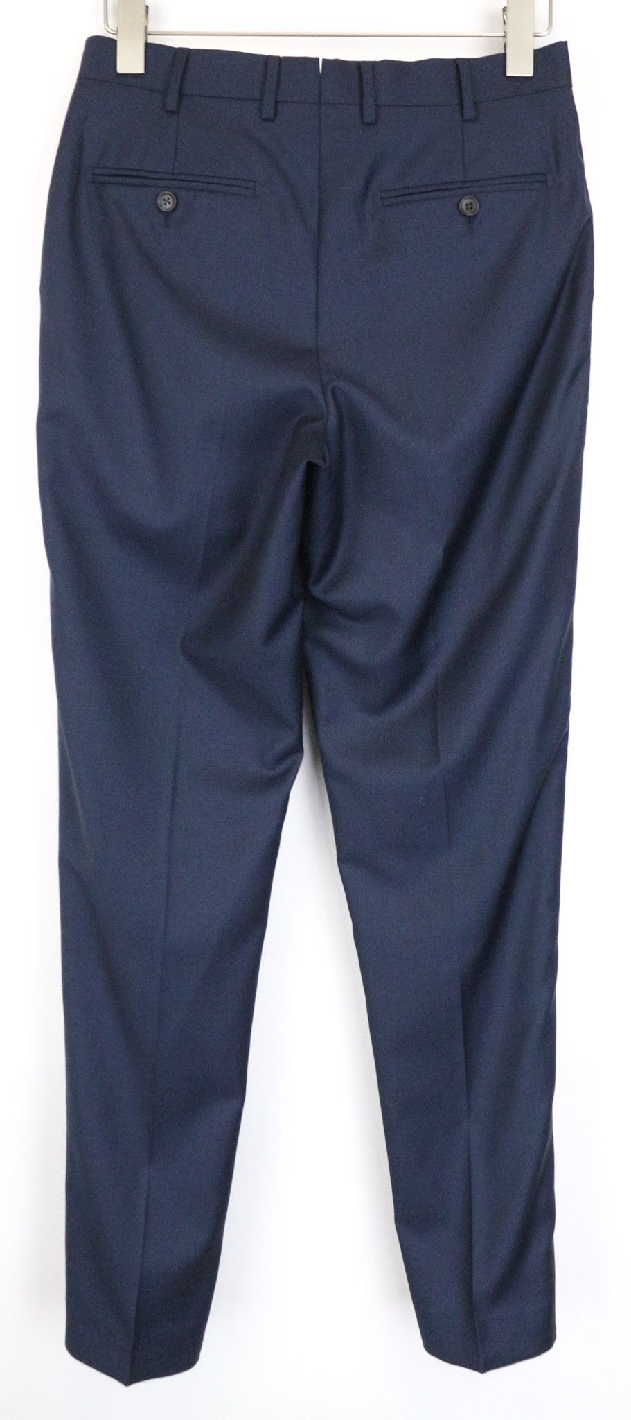 Suitsupply LAZIO UK32R Blue Wool Super 110's Slim Suit 75703 Size 34S - 11 Thumbnail