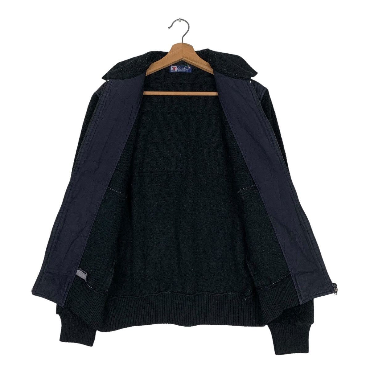 Japanese Brand 90's Arnold Palmer Hybrid Bomber Jacket #0853-C38 Size US M / EU 48-50 / 2 - 11 Thumbnail