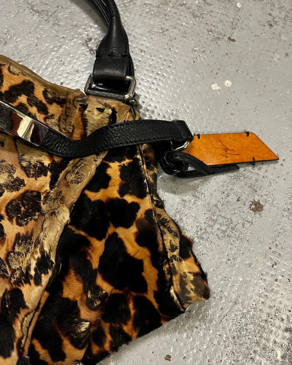 Giuseppe Zanotti Giuseppe Zanotti Leopard Print Shoulder Bag Size ONE SIZE - 6 Thumbnail
