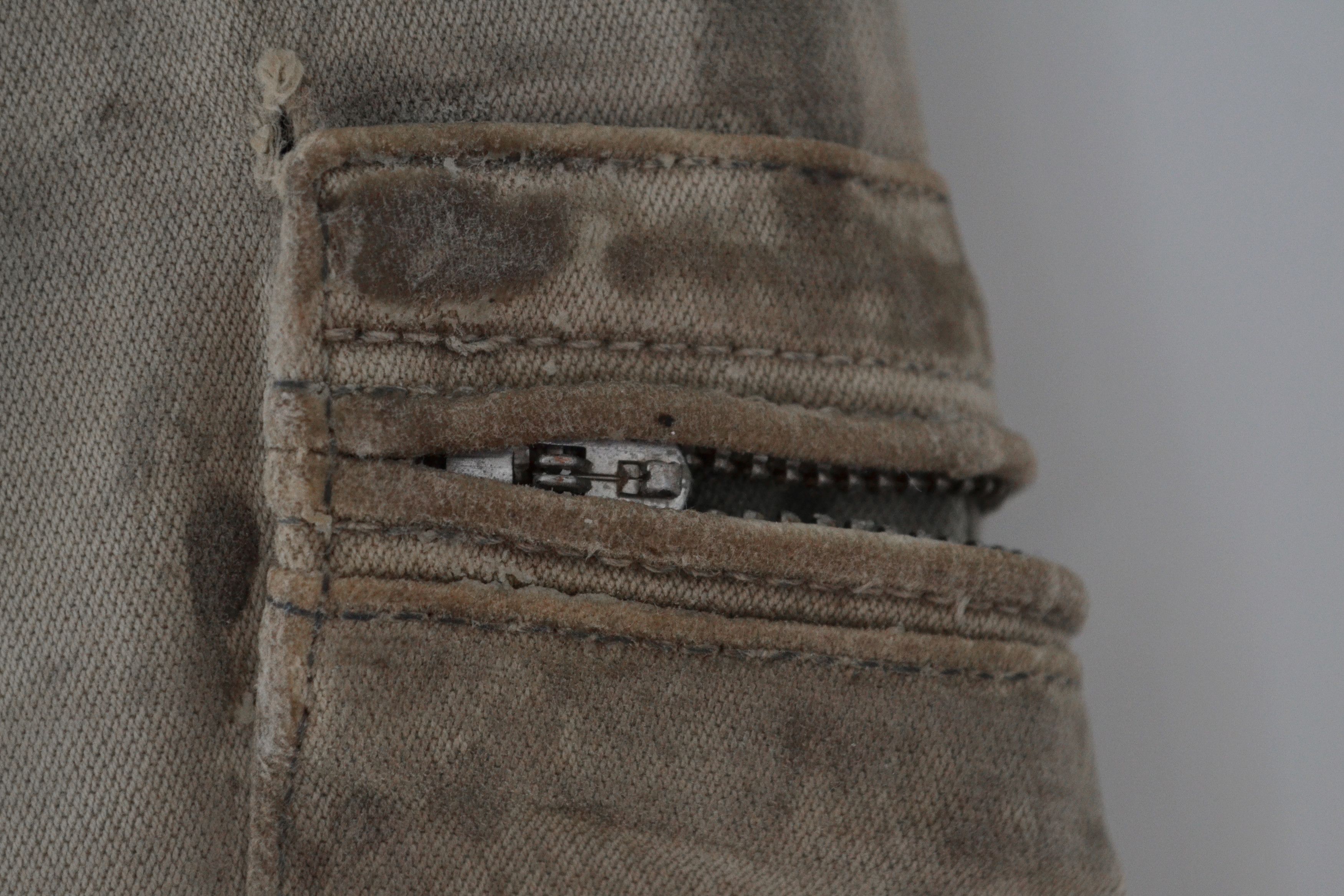 Stone Island STONE ISLAND Cargo Pants Cotton Distressed Trousers Size US 33 - 15 Thumbnail