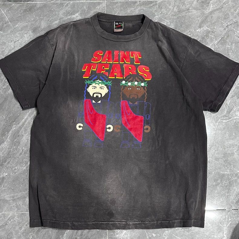 Saint Michael Saint Michael Wash to make old black Lego God short sleeves Size US XXL / EU 58 / 5 - 1 Thumbnail