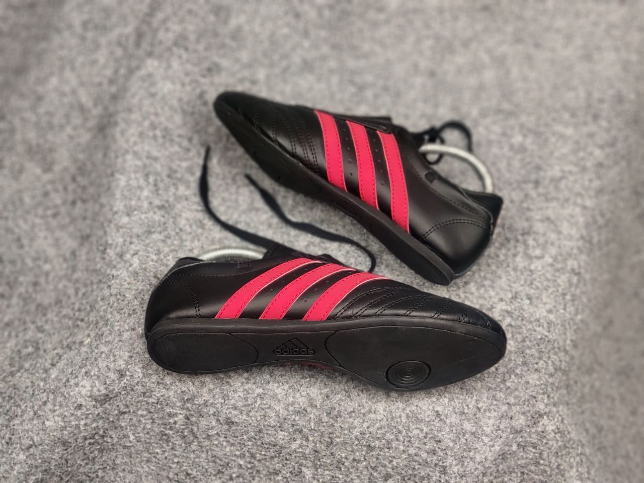 Adidas Vintage Adidas Taekwondo mei Leather Sneakers Y2k Style Size US 5.5 / IT 35.5 - 2 Thumbnail