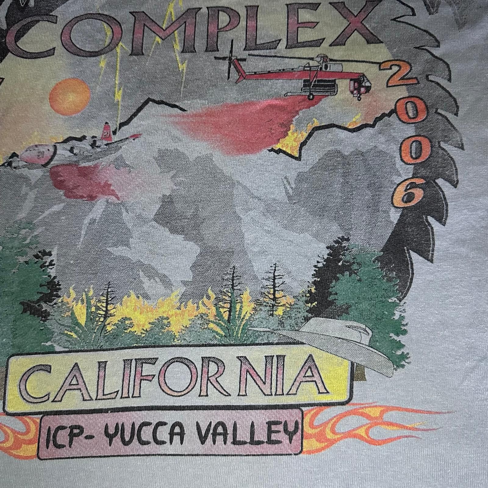 Other Vintage Sawtooth Complex California Wildfire Tee – Size XL Size US XL / EU 56 / 4 - 5 Thumbnail