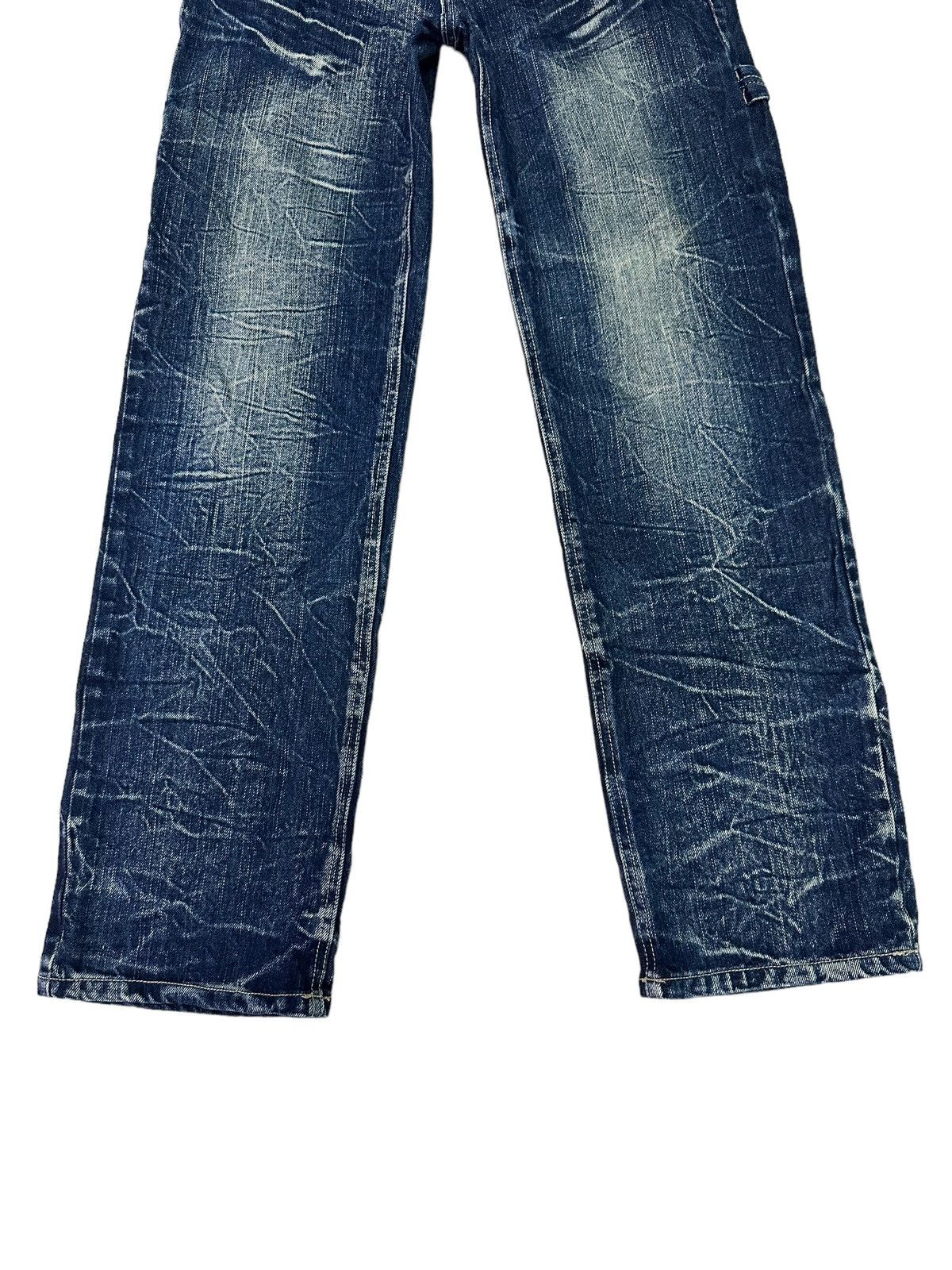 Japanese Brand JAPANESE BRAND BACK&FORTH DOUBLE WAIST JEANS Size US 29 - 3 Thumbnail