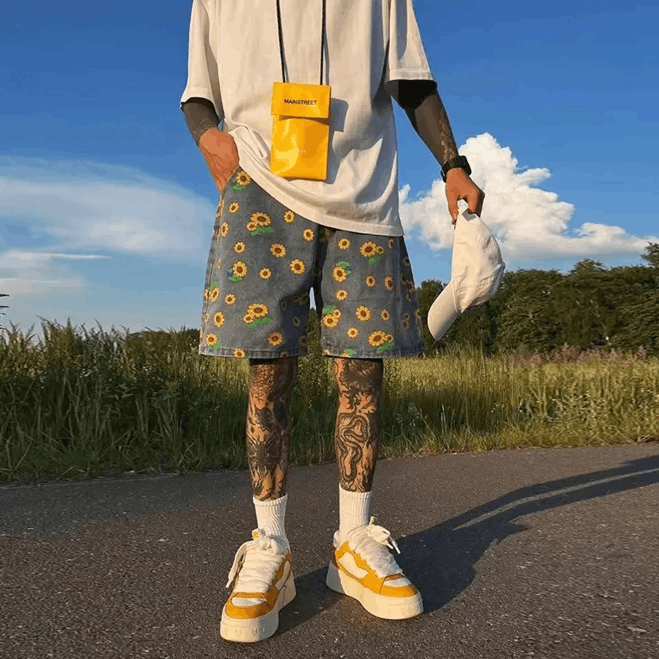 Japanese Brand × Other Summer Streetwear Oversize Unisex Shorts Size US 30 / EU 46 - 2 Thumbnail