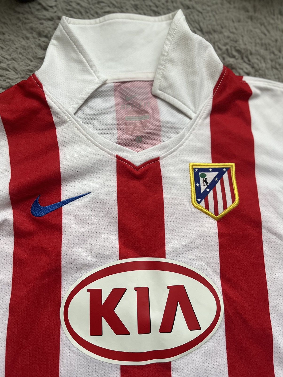 Nike × Vintage Atletico Madrid Jersey 10/11 Size US S / EU 44-46 / 1 - 2 Thumbnail