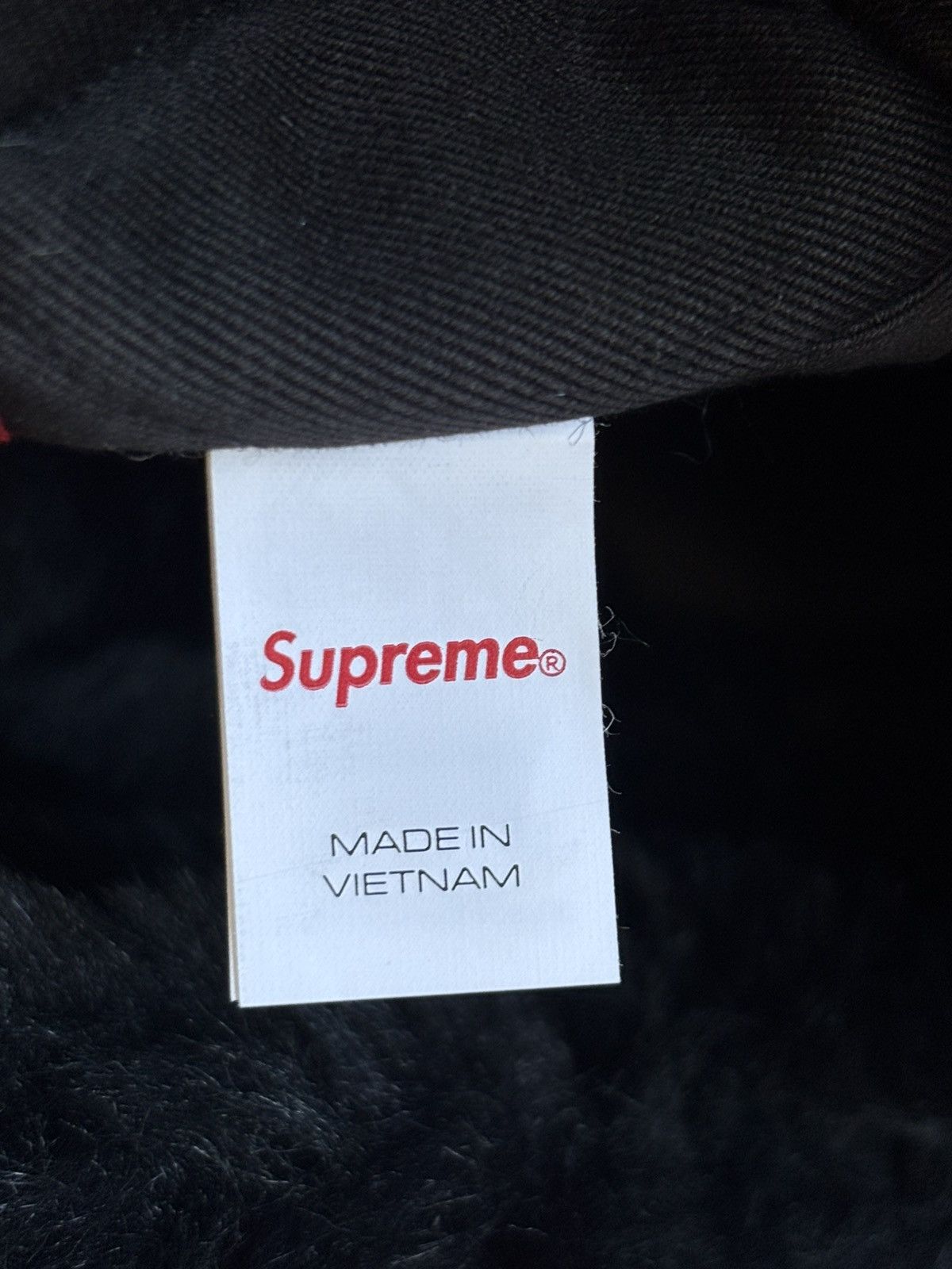 Supreme Supreme Ushanka Hat Black FW25 Size ONE SIZE - 5 Thumbnail