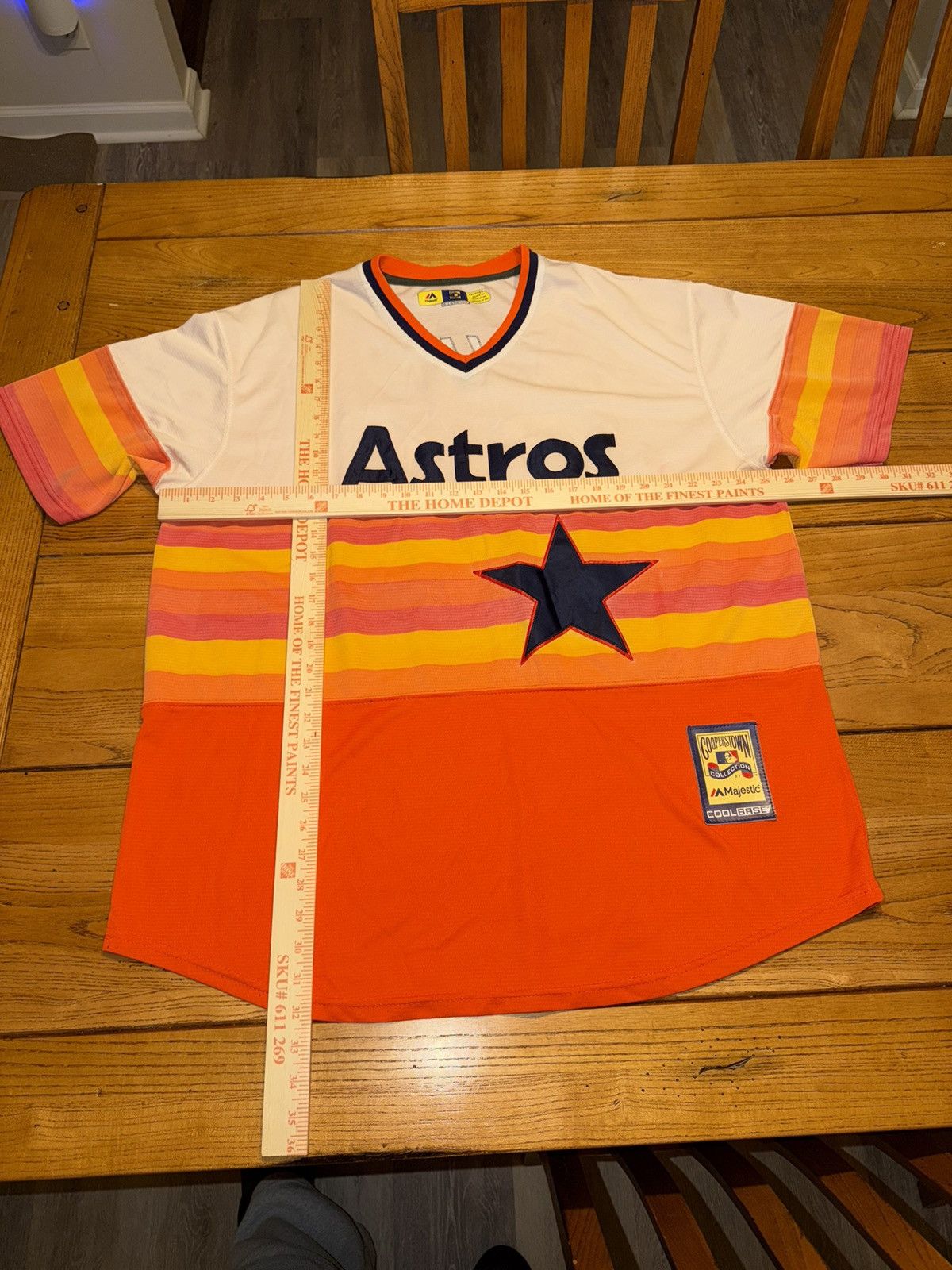 Majestic Majestic Houston Astros Nolan Ryan #34 Jersey Mens XXL Size US XXL / EU 58 / 5 - 8 Thumbnail