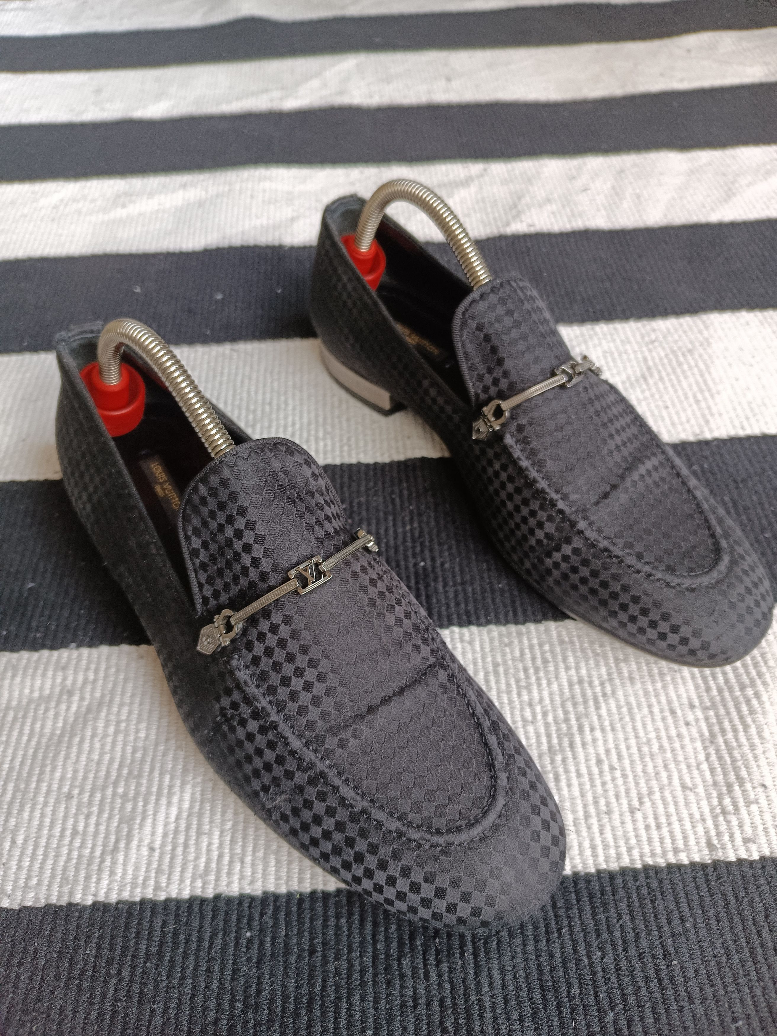 Louis Vuitton LOUIS VUITTON DAMIER LOAFERS Size US 6.5 / IT 36.5 - 1 Thumbnail