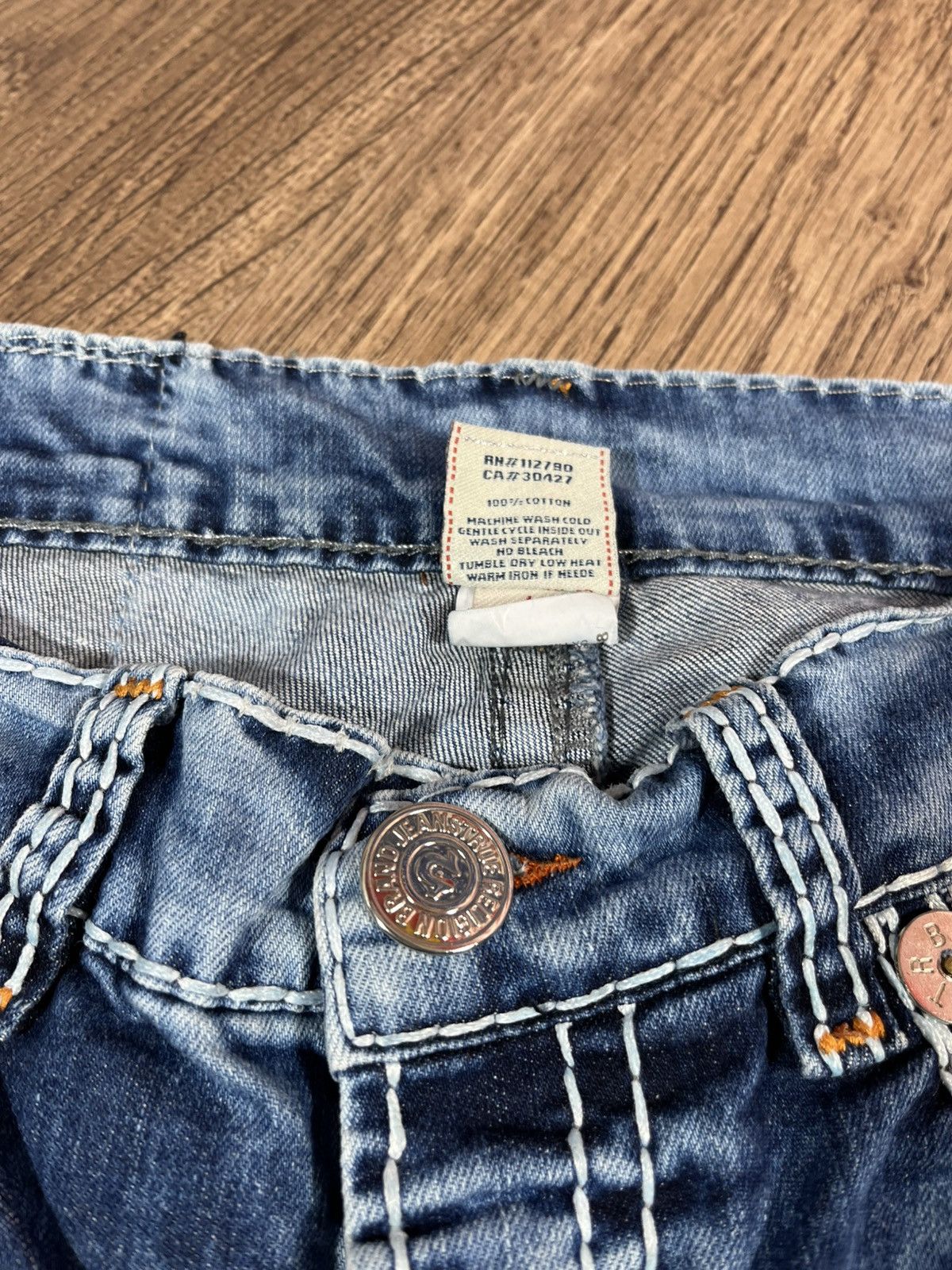True Religion True Religion Vintage Jackson Y2K Denim Jeans Pants Size US 34 / EU 50 - 9 Thumbnail