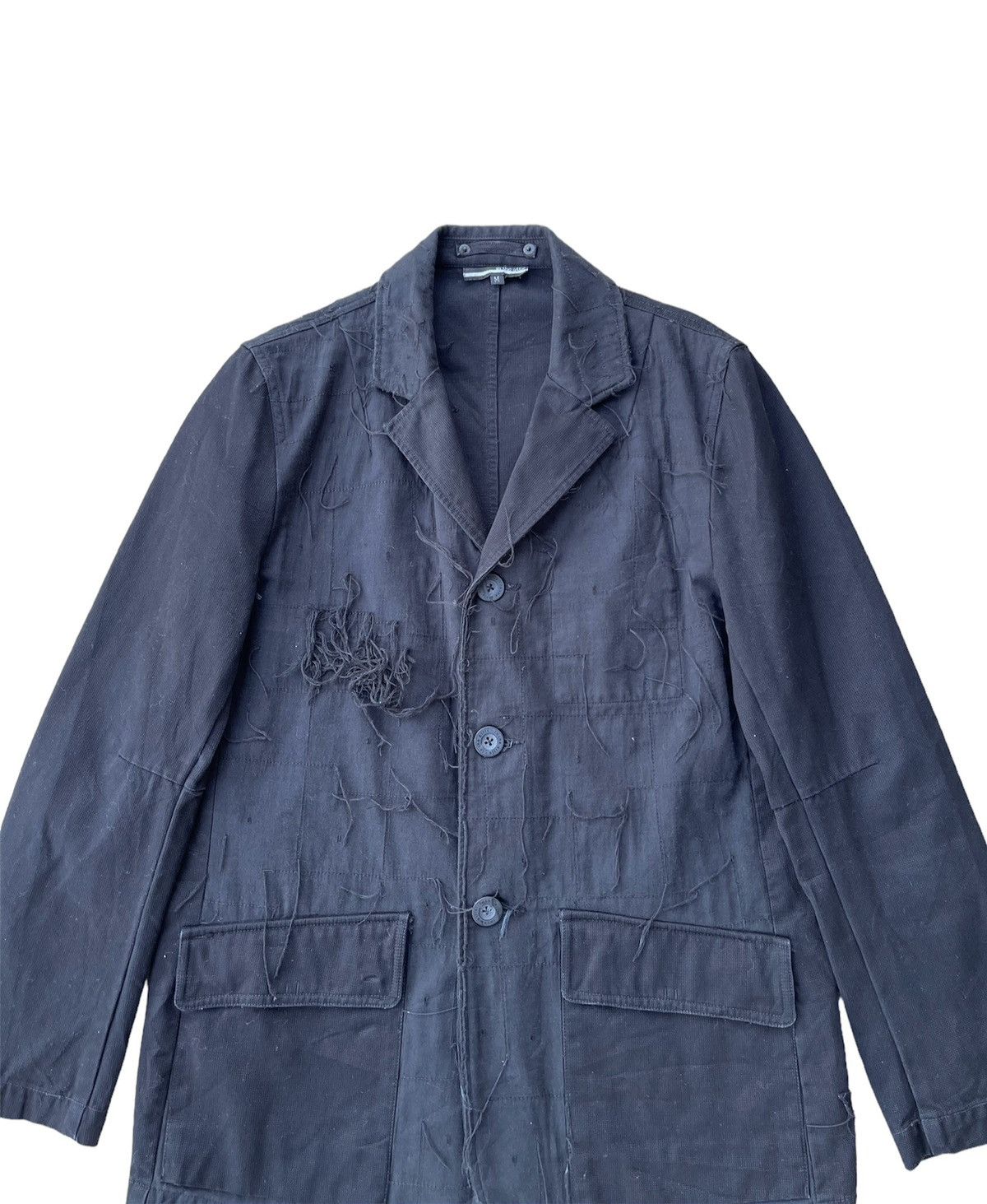 In The Attic In The Attic Patchwork Jacket – Japanese Workwear-Inspired Size US S / EU 44-46 / 1 - 4 Thumbnail