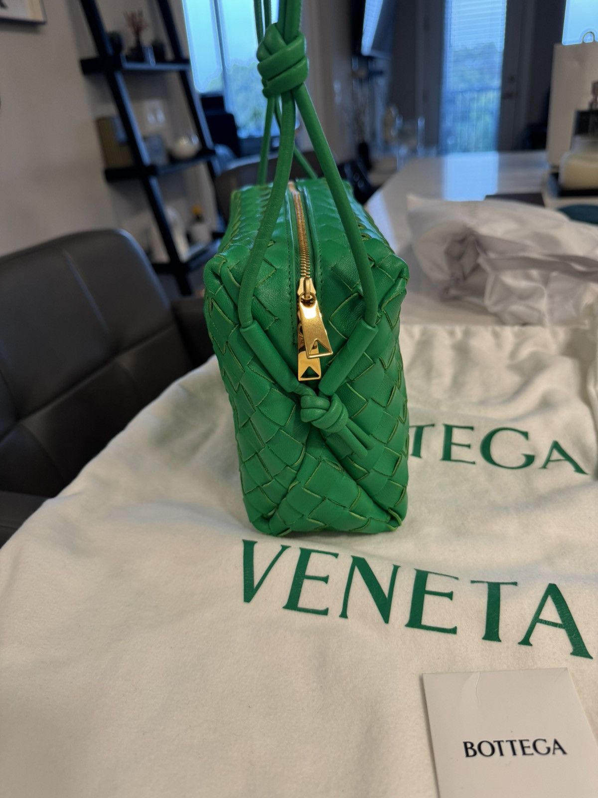 Bottega Veneta Bottega Veneta Medium Nodini Intrecciato Leather Bag Size ONE SIZE - 6 Thumbnail
