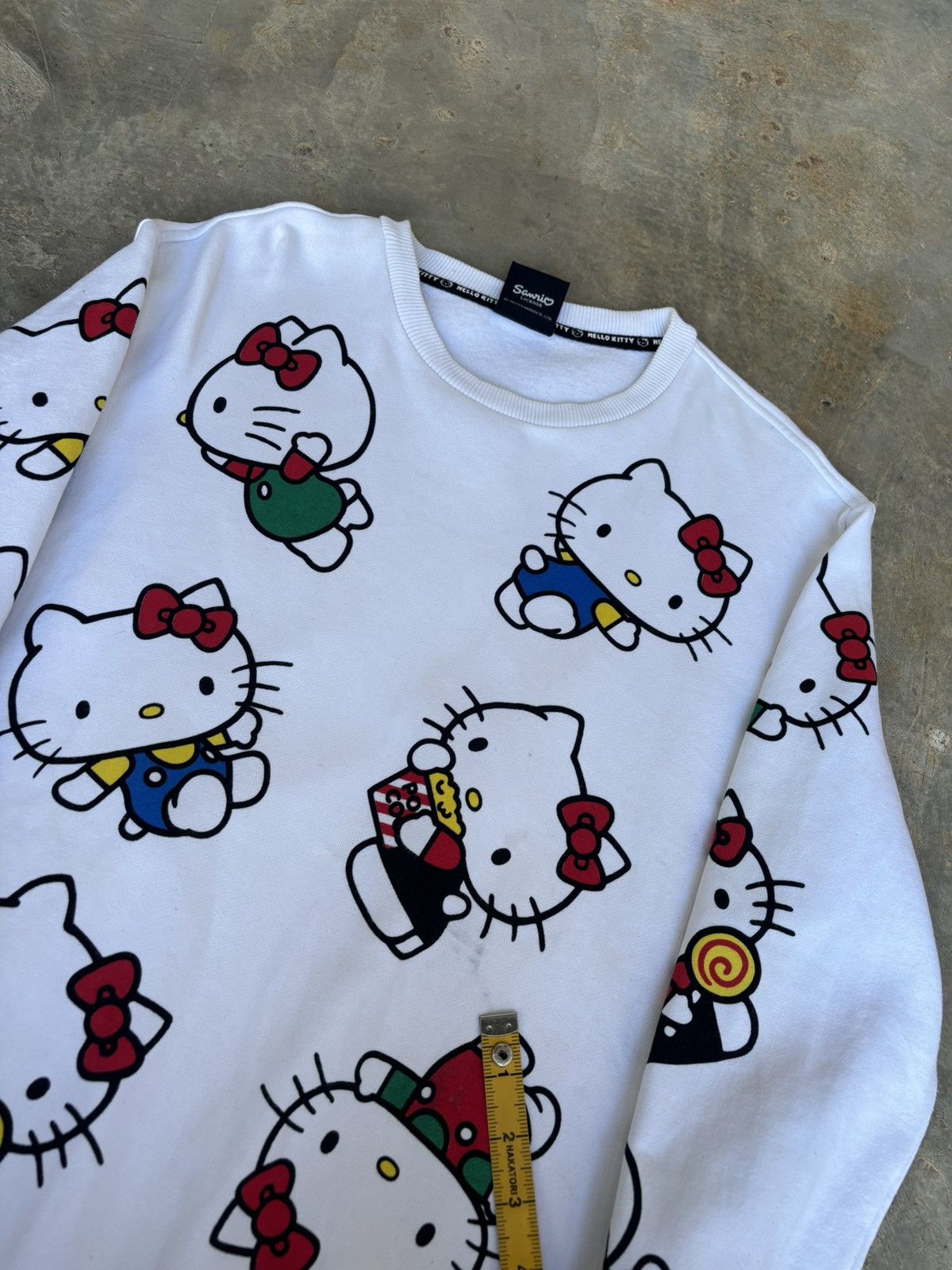 Hysteric Glamour Y2k Hello Kitty Full Print Unisex Sweatshirts Size S / US 4 / IT 40 - 13 Thumbnail
