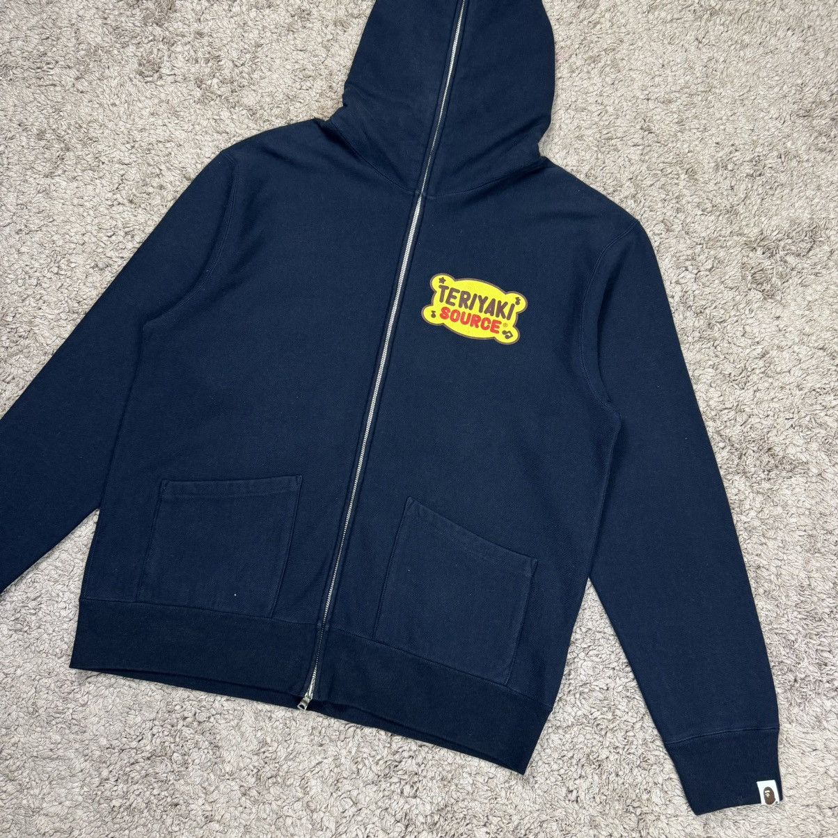Bape Vintage Bape Teriyaki Source Fullzipper Hoodie Size US M / EU 48-50 / 2 - 5 Thumbnail