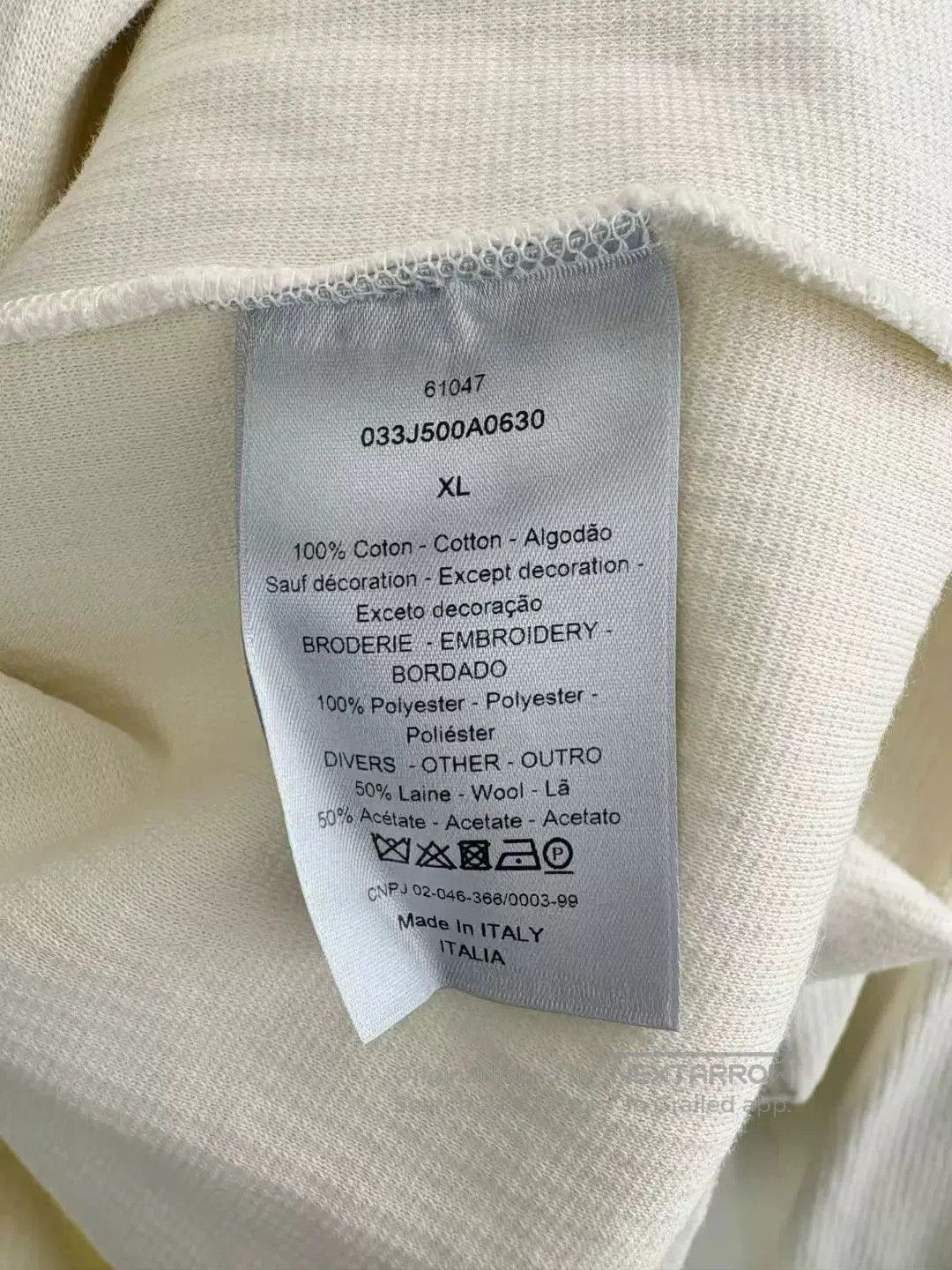 Dior dior x stussy corduroy embroidered jacket. Size US XL / EU 56 / 4 - 6 Thumbnail
