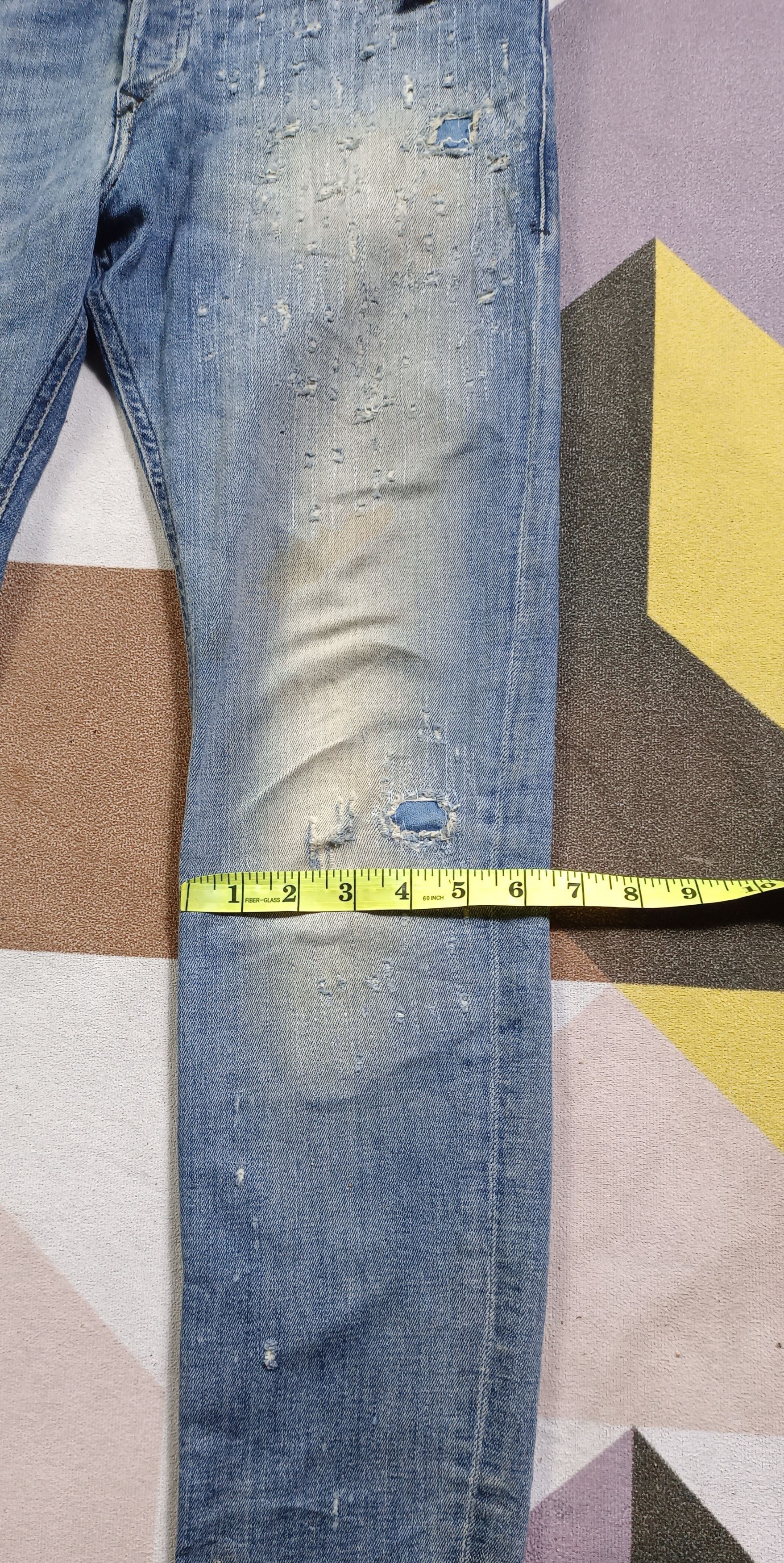 Diesel 🔥Diesel SLEENKER slim skinny 1978 Cowhide Leather Size US 30 / EU 46 - 22 Thumbnail