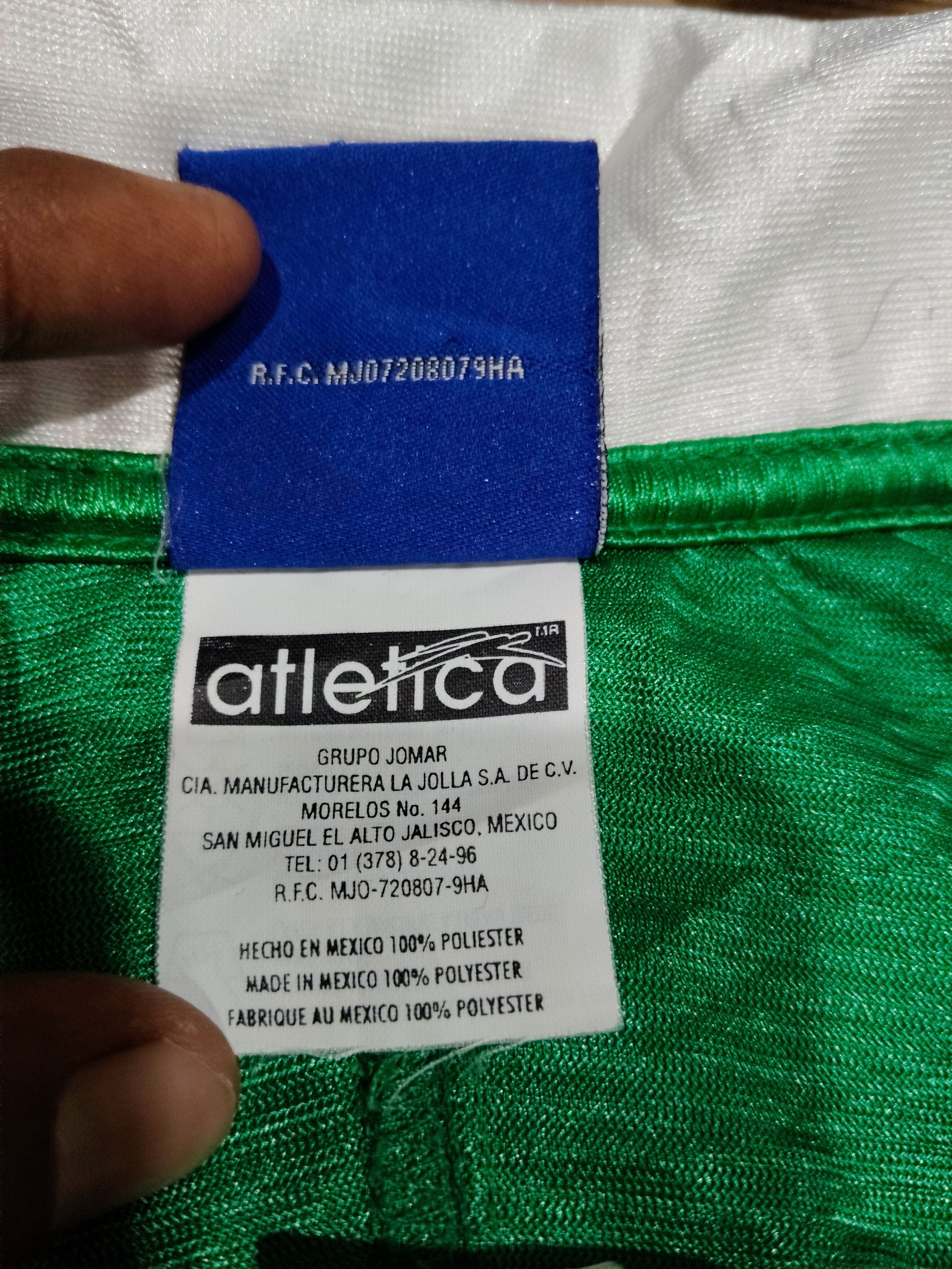 Chelsea Soccer Mexico 00/01 football jersey Size US M / EU 48-50 / 2 - 7 Thumbnail