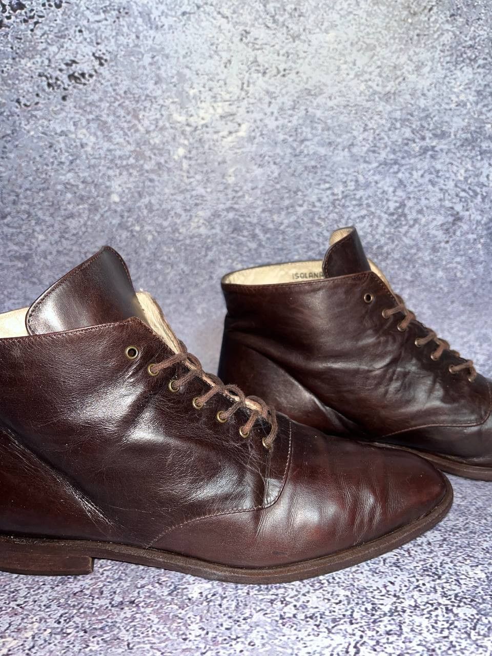 Bally Bally ISOLANA brown Lace-up ankle leather boots SIze 37 Size US 7 / IT 37 - 6 Thumbnail