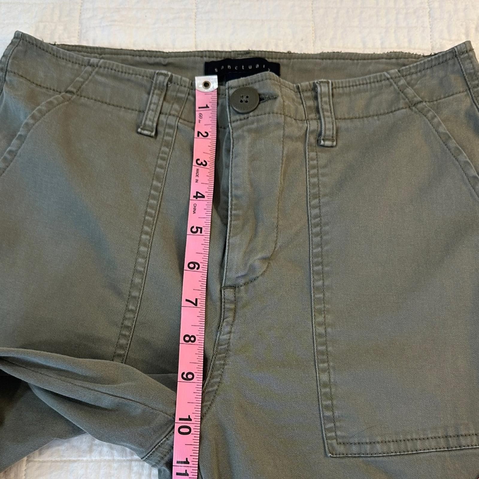 Sanctuary Anthropologie Sanctuary 26 Cotton Jogger Olive Green EUC Size 42" / US 20 - 6 Thumbnail
