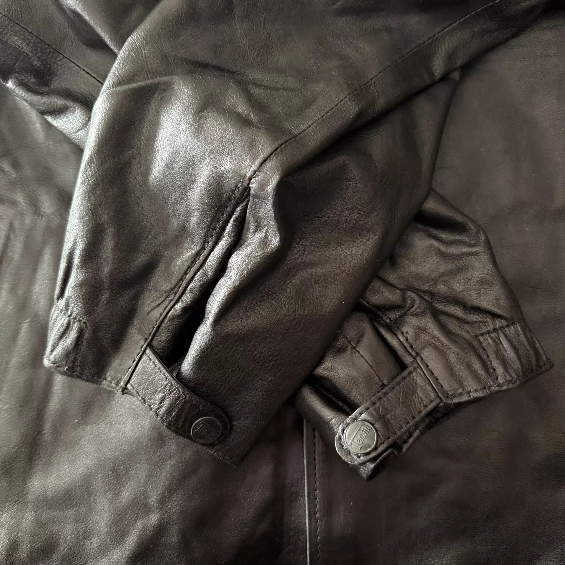 Other Tenjin Sj01 Kashima Leather Coach Jacket New 40 Size US M / EU 48-50 / 2 - 6 Thumbnail