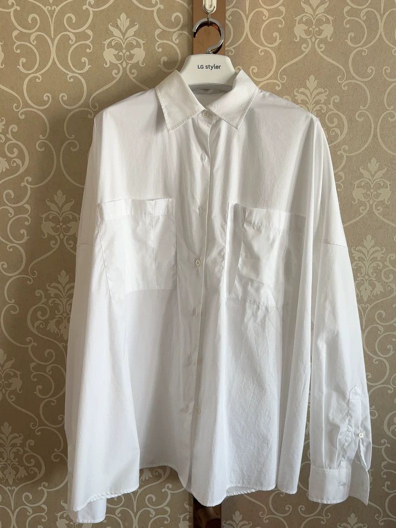 Dries Van Noten dries van noten white blouse 2505-Nextarrow Size US XS / EU 42 / 0 - 1 Thumbnail
