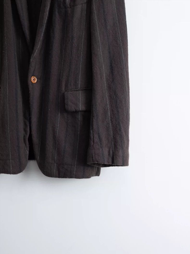 Comme des Garcons COMME des Garcons HOMME PLUS 2002AW fleece brown striped sc Size US M / EU 48-50 / 2 - 3 Thumbnail